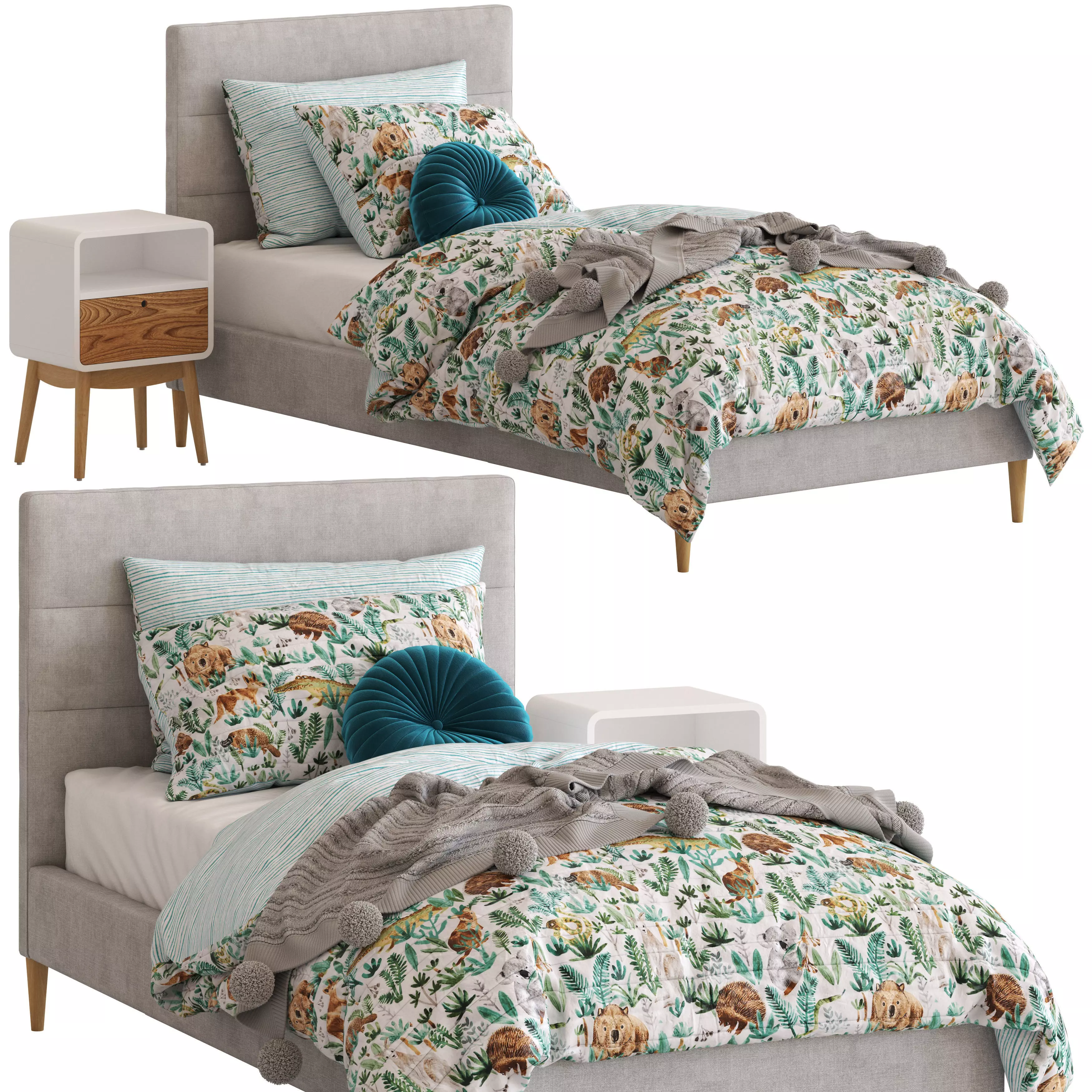 Adairs Kids Darcy Furniture Collection  3D model_0