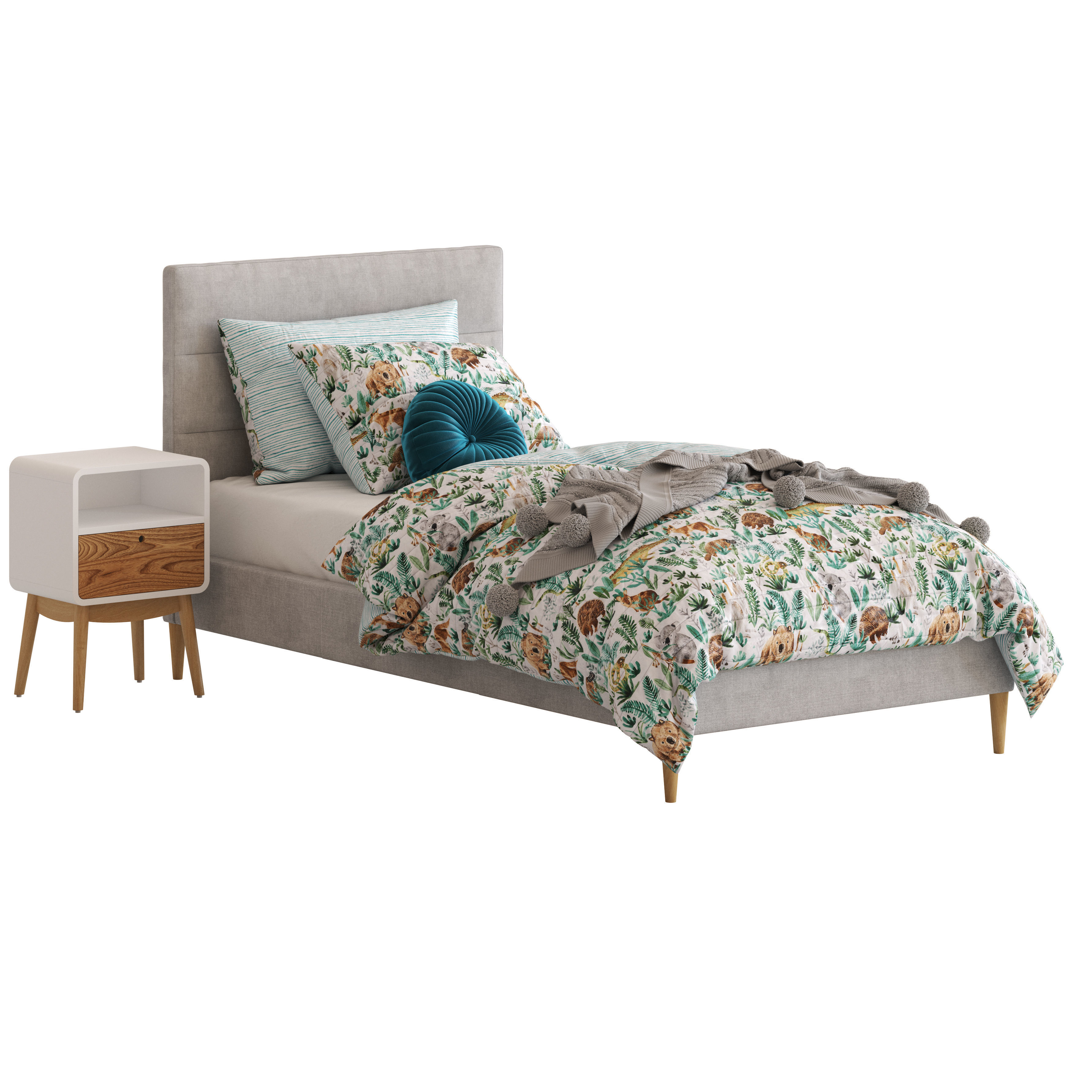 Adairs Kids Darcy Furniture Collection  3D model_1