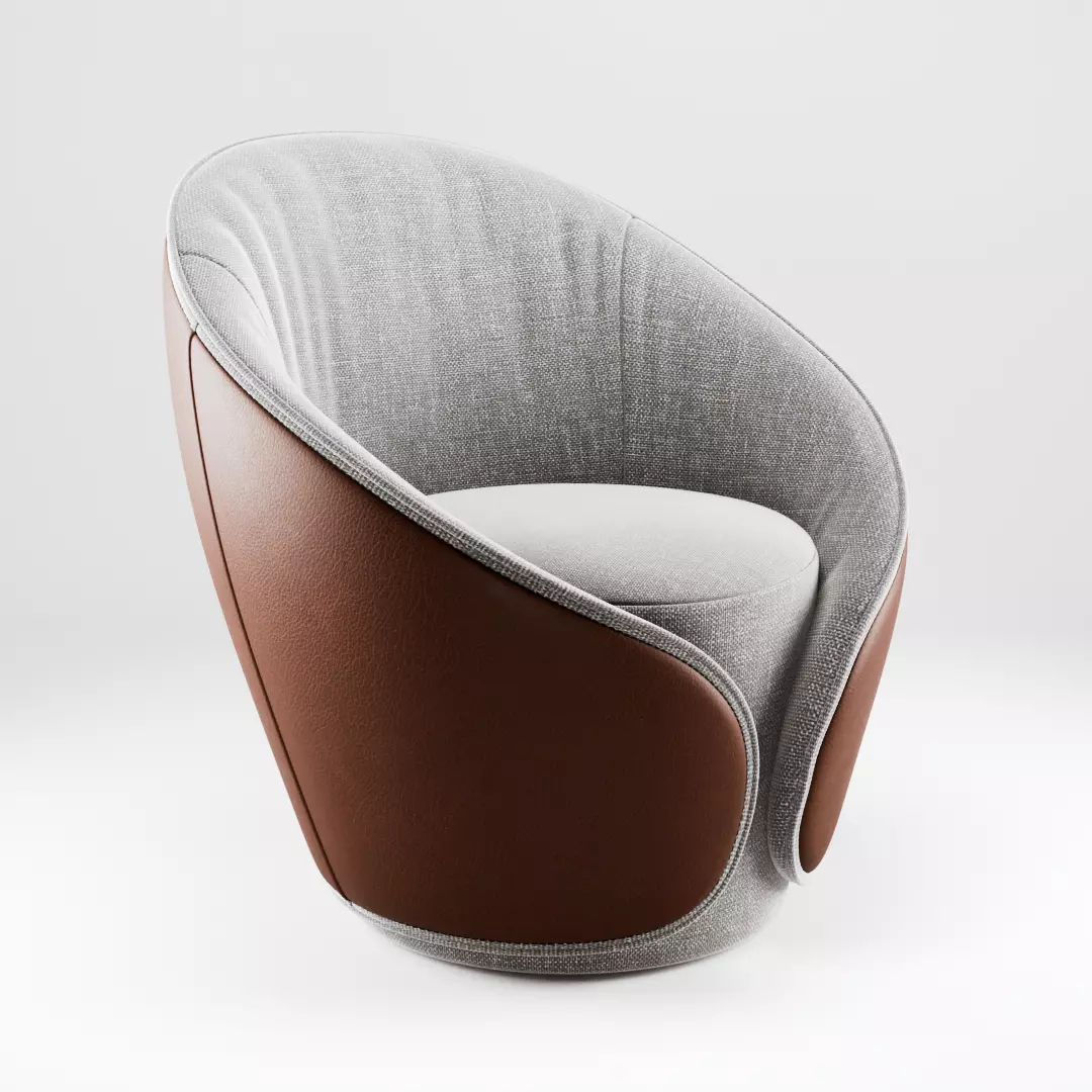 Tonin Casa MAMA Armchair Free 3D model