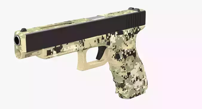 Glock 34 Camouflage Green