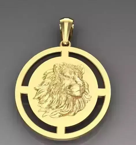 pendant lion head
