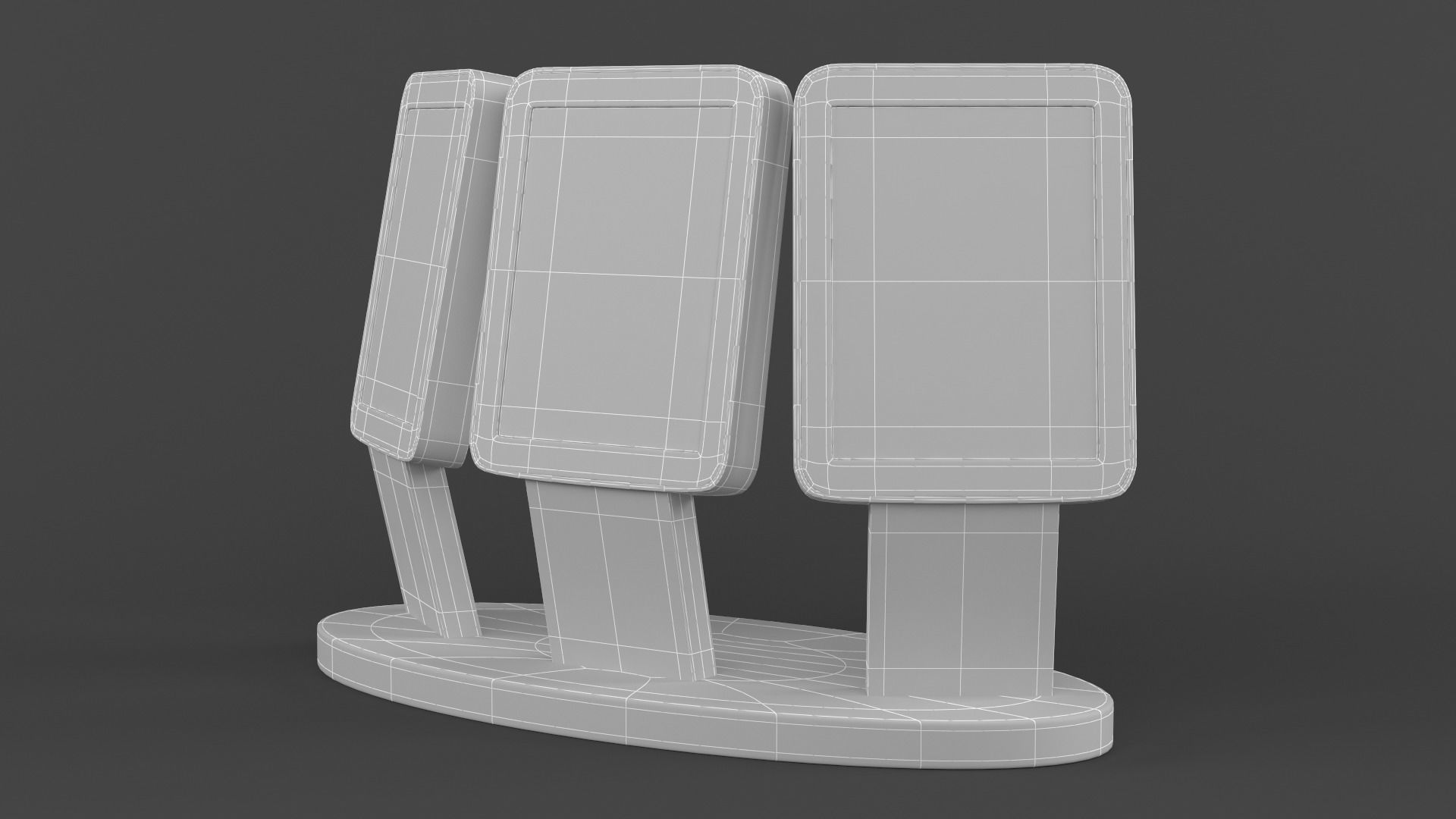 Electronic Kiosk 3D model_6