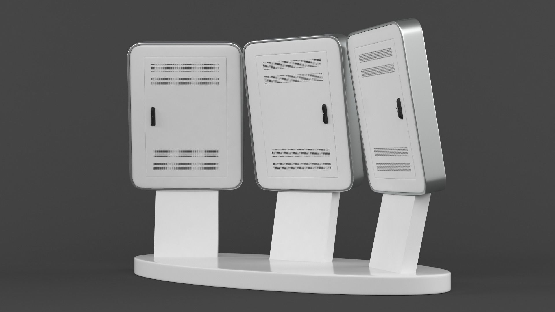 Electronic Kiosk 3D model_3