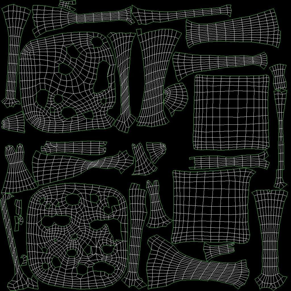 Green Slime v7 Low-poly 3D model_16