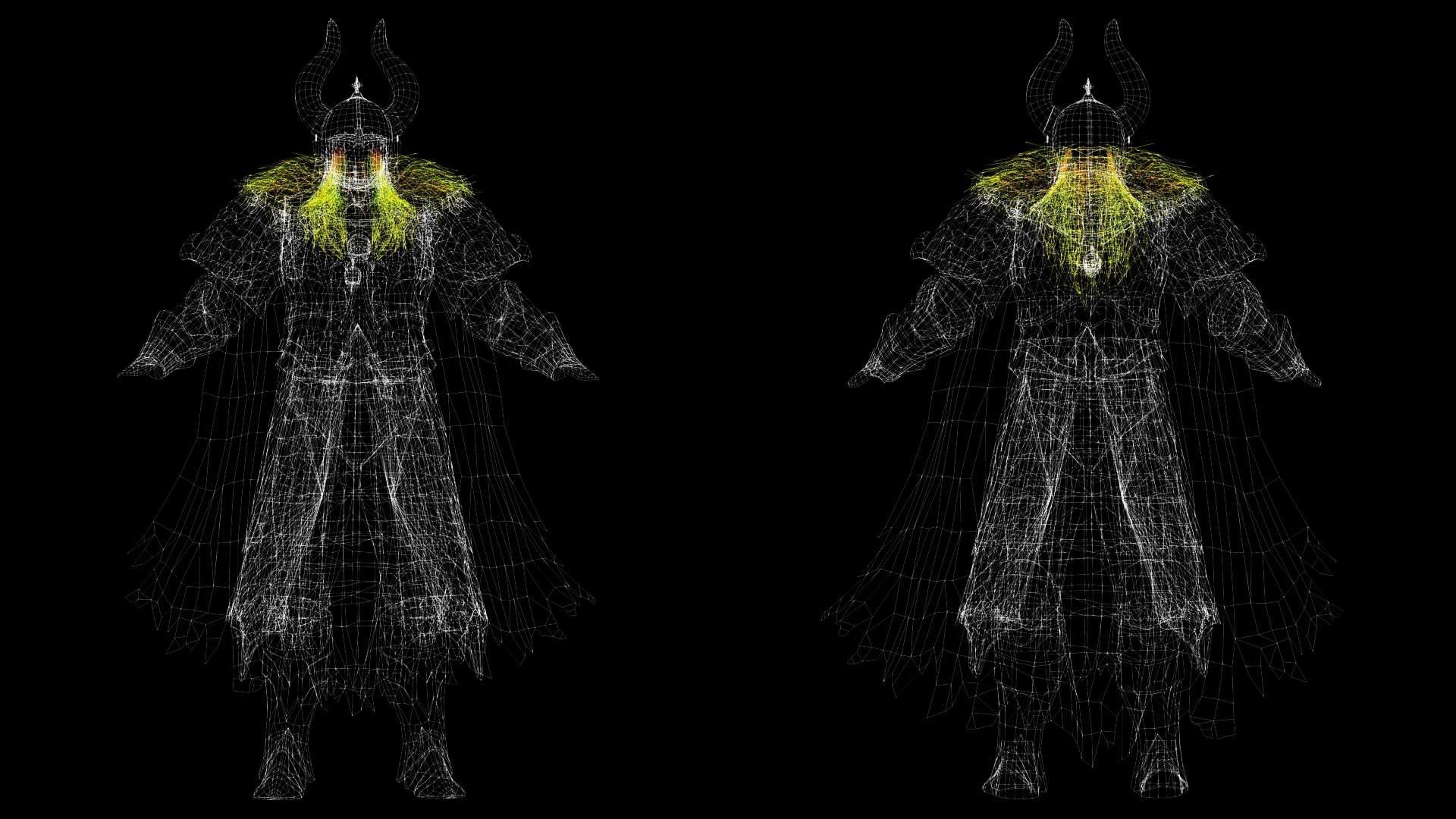 Marcus - Guardian of Thrones Game-Ready Character Low-poly 3D model_7