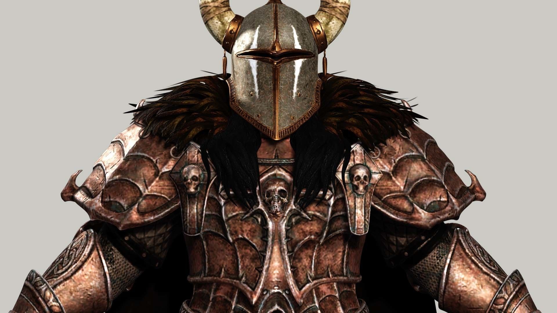 Marcus - Guardian of Thrones Game-Ready Character Low-poly 3D model_3