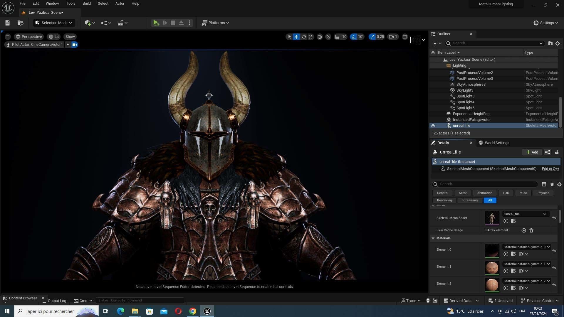 Marcus - Guardian of Thrones Game-Ready Character Low-poly 3D model_45