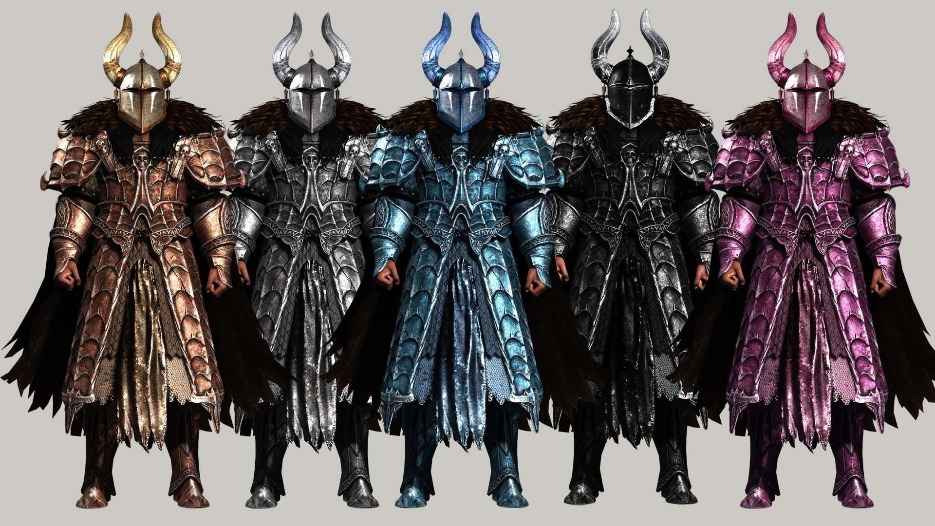 Marcus - Guardian of Thrones Game-Ready Character Low-poly 3D model_1