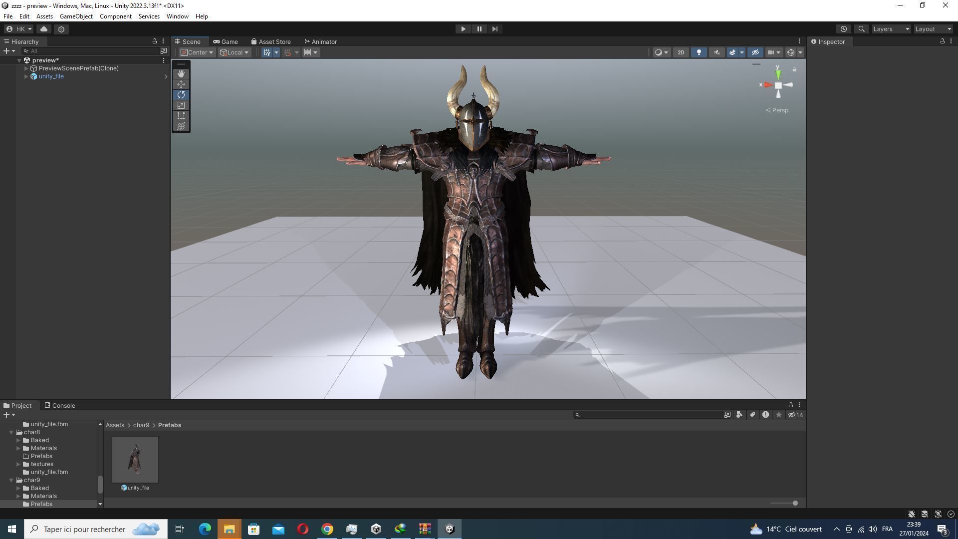 Marcus - Guardian of Thrones Game-Ready Character Low-poly 3D model_50