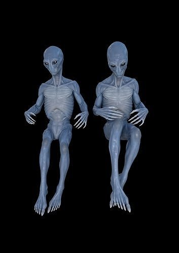 aliens 3D model