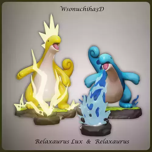 RELAXAURUS LUX and RELAXAURUS - PALWORLD