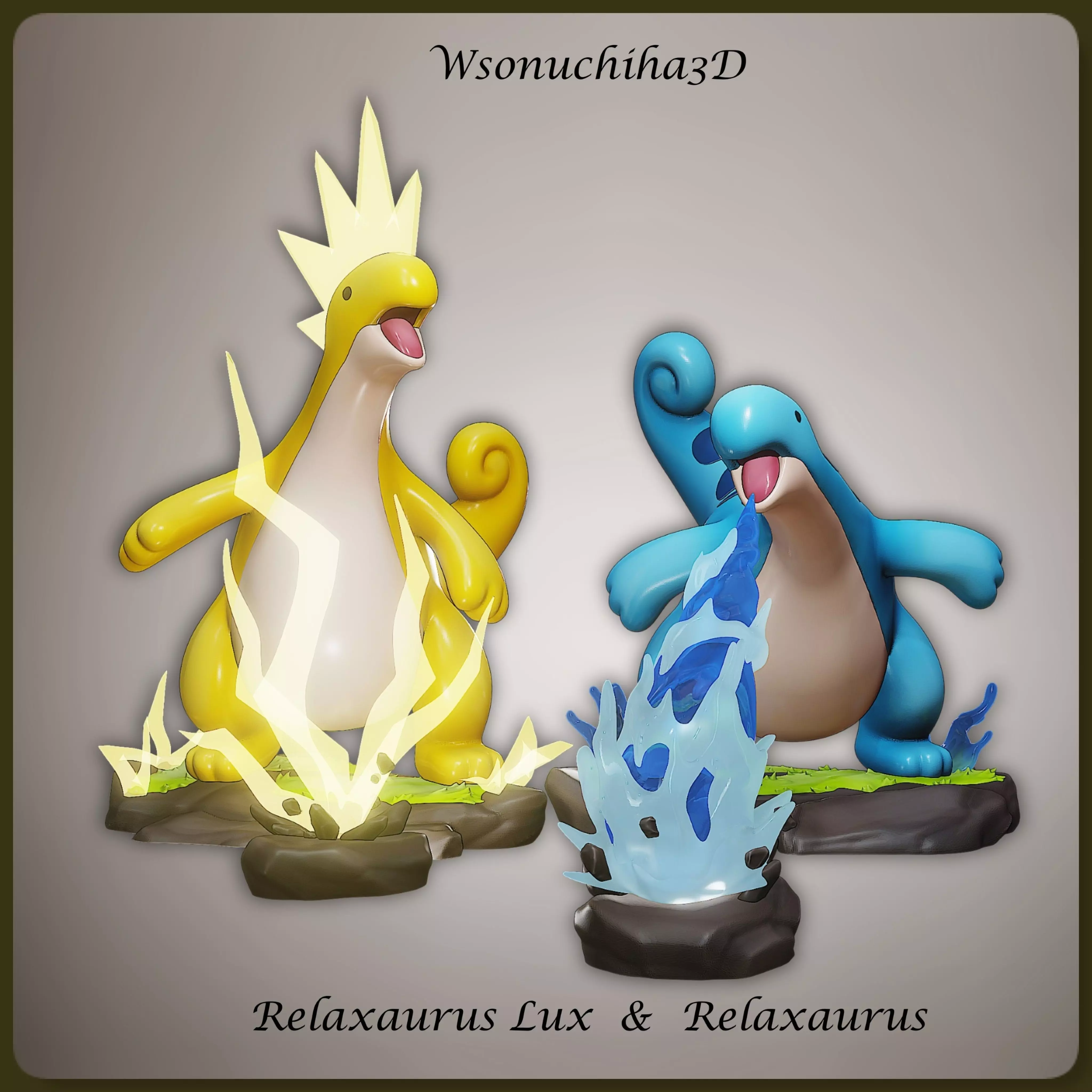 RELAXAURUS LUX and RELAXAURUS - PALWORLD 3D print model_0