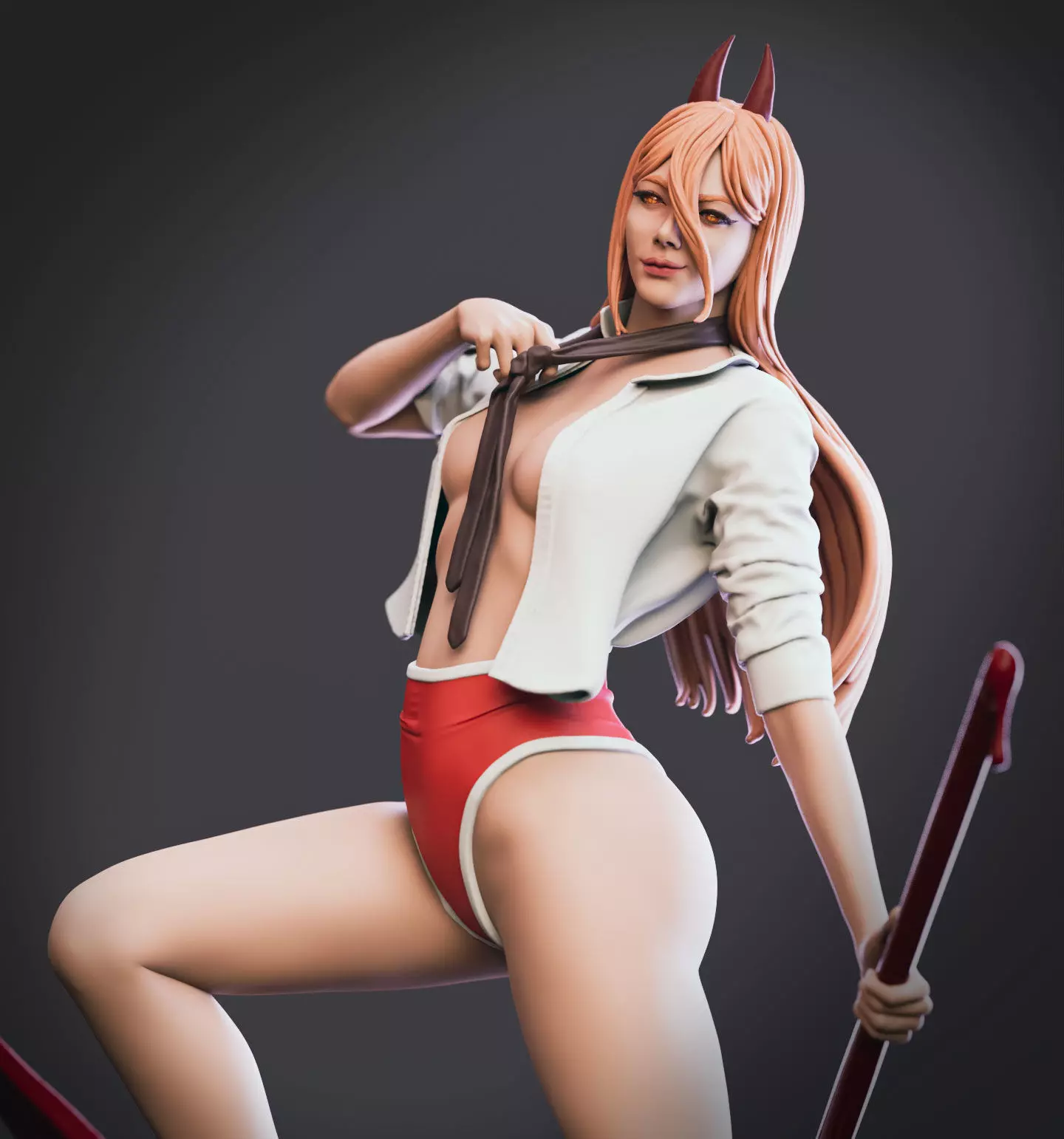 Power ChainsawMan 3D print model_0
