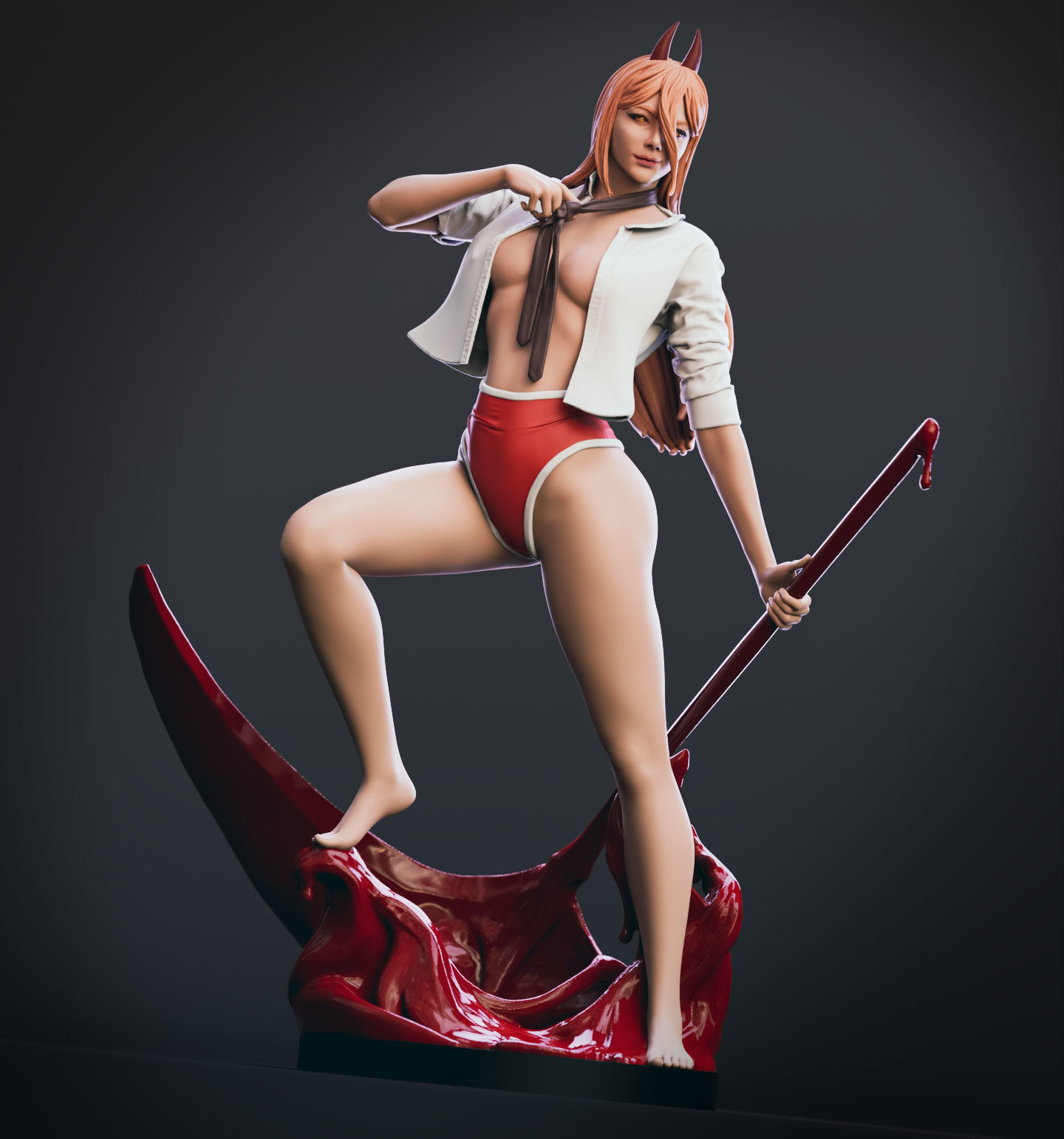 Power ChainsawMan 3D print model_3