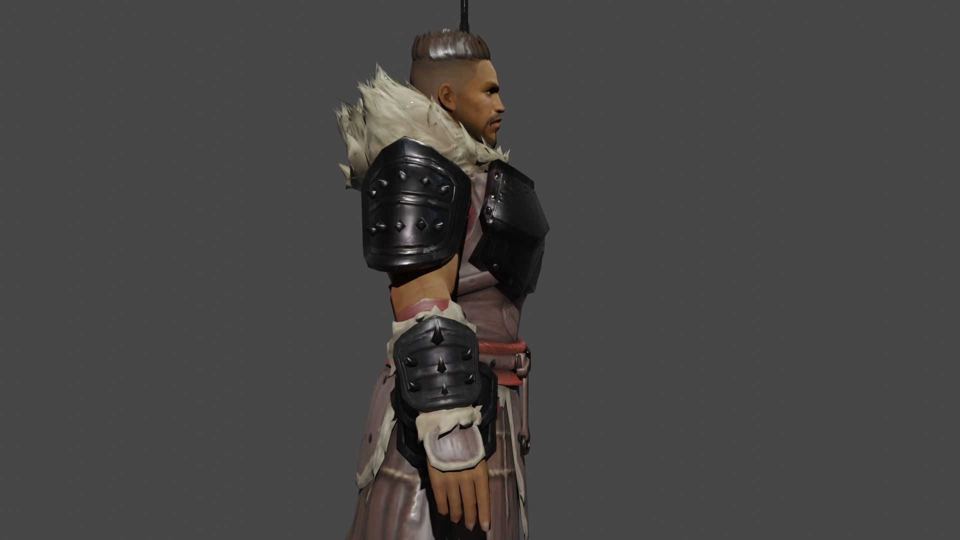 MBaku  Low-poly 3D model_3