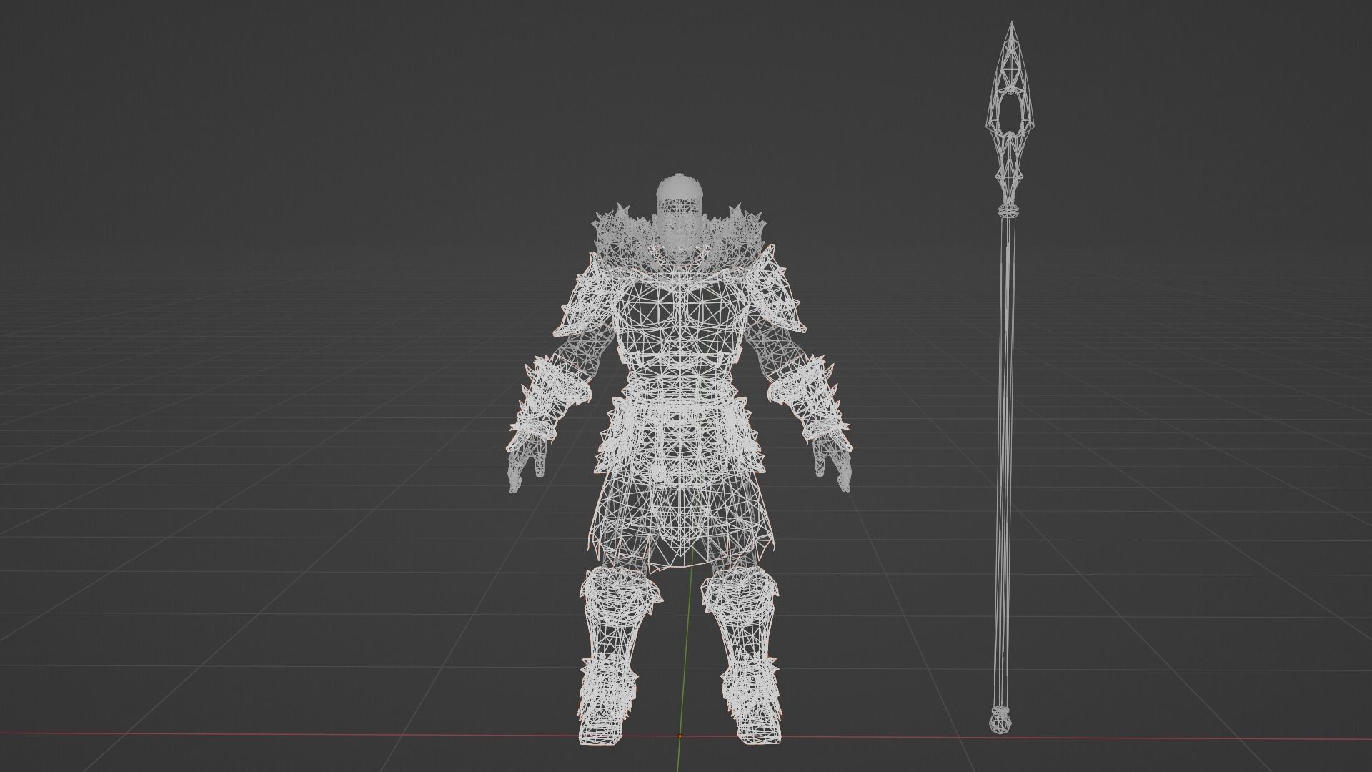 MBaku  Low-poly 3D model_6
