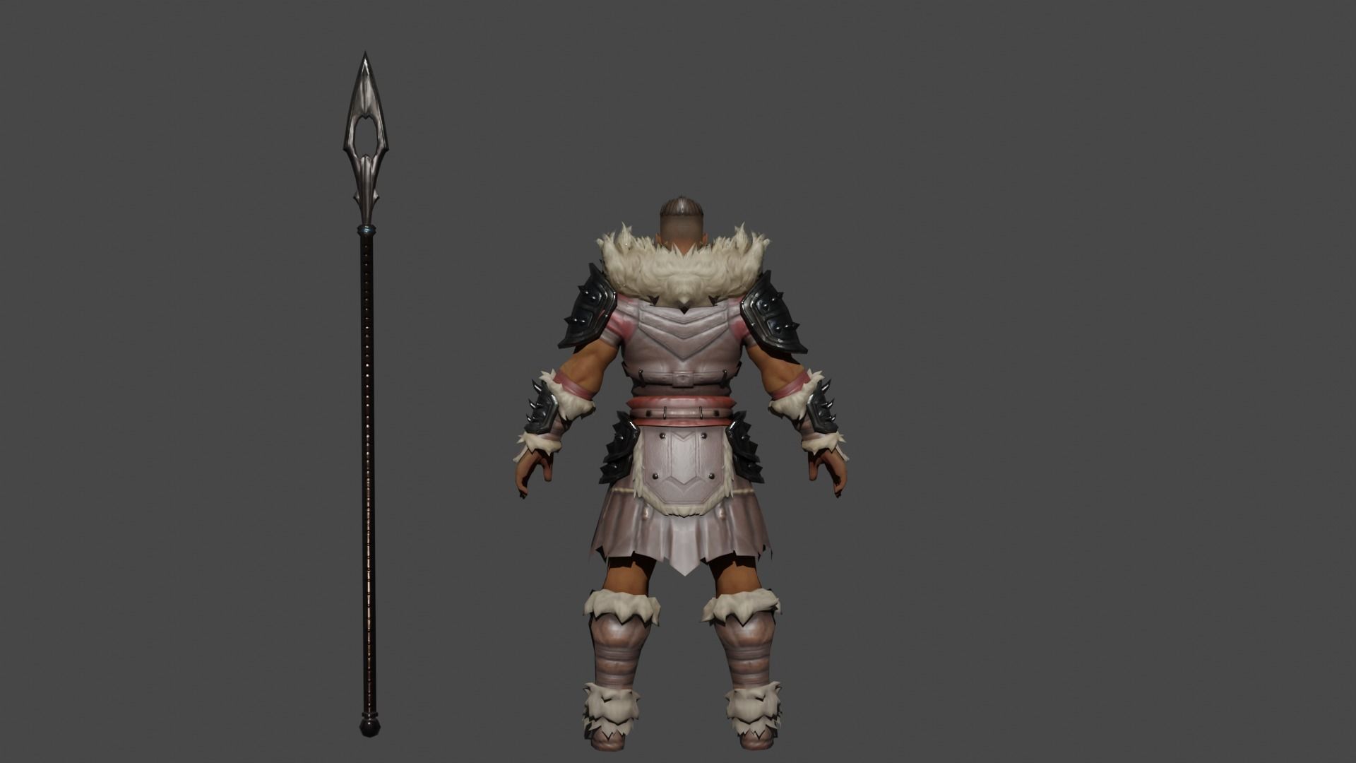 MBaku  Low-poly 3D model_4