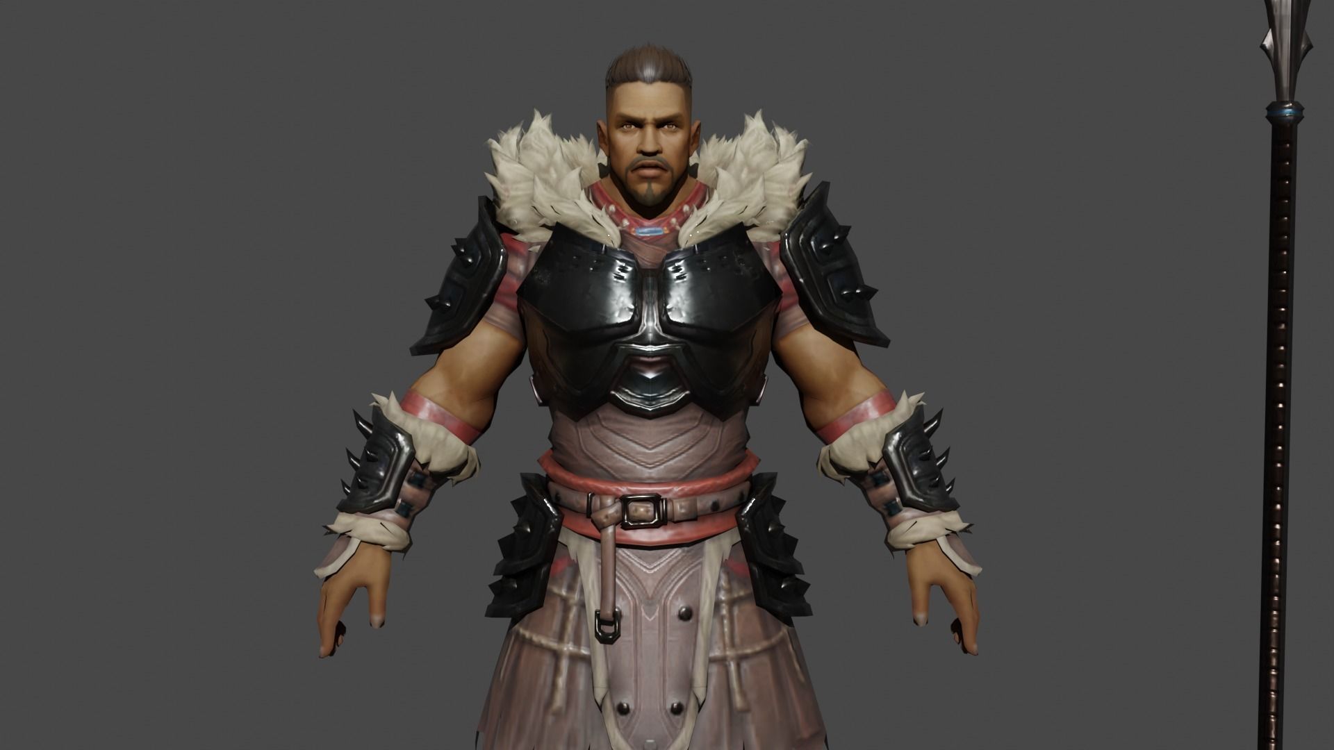 MBaku  Low-poly 3D model_1
