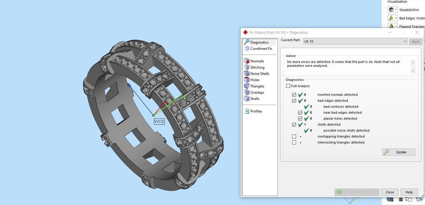 ring print model 0202 3D print model_4