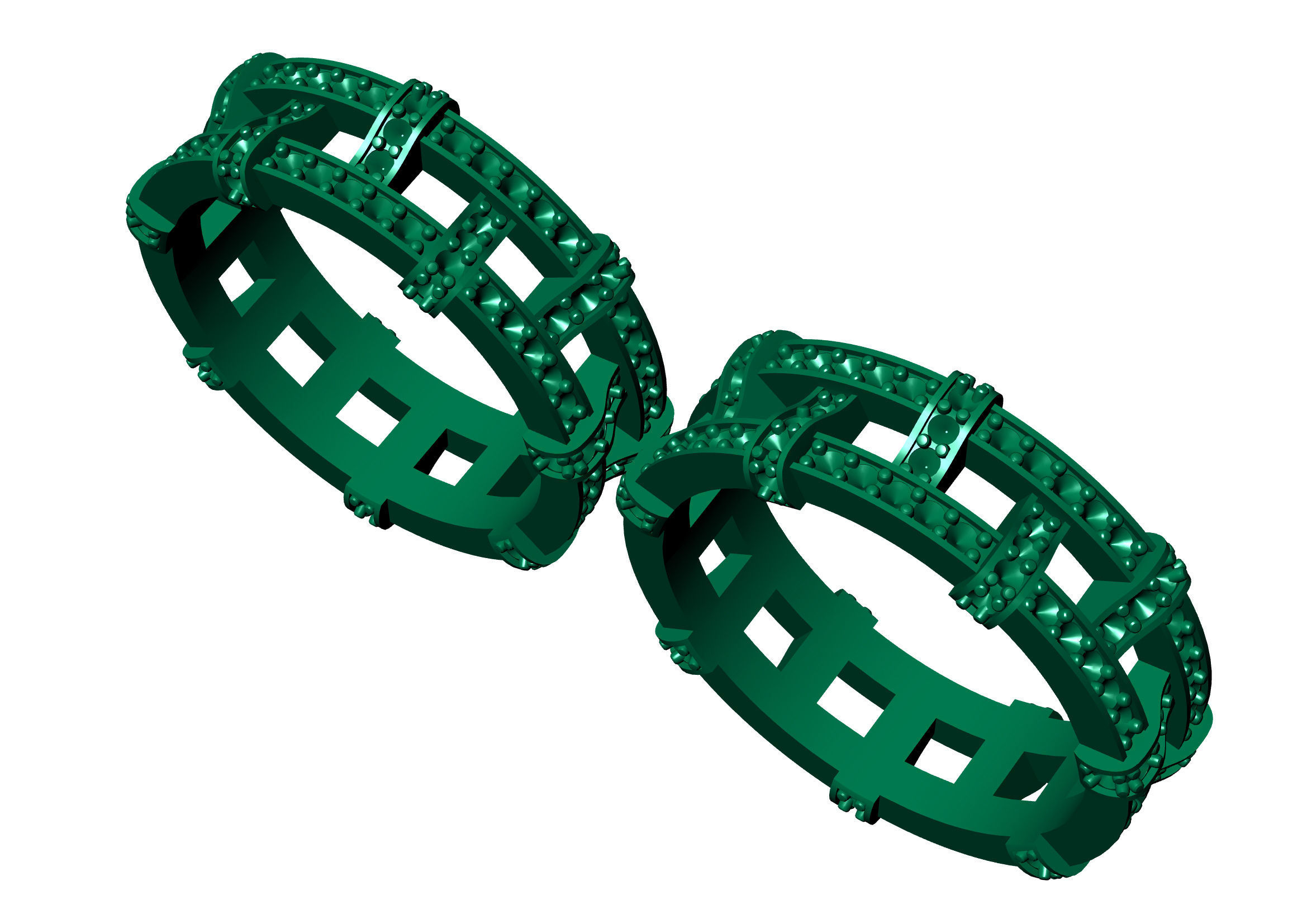 ring print model 0202 3D print model_8