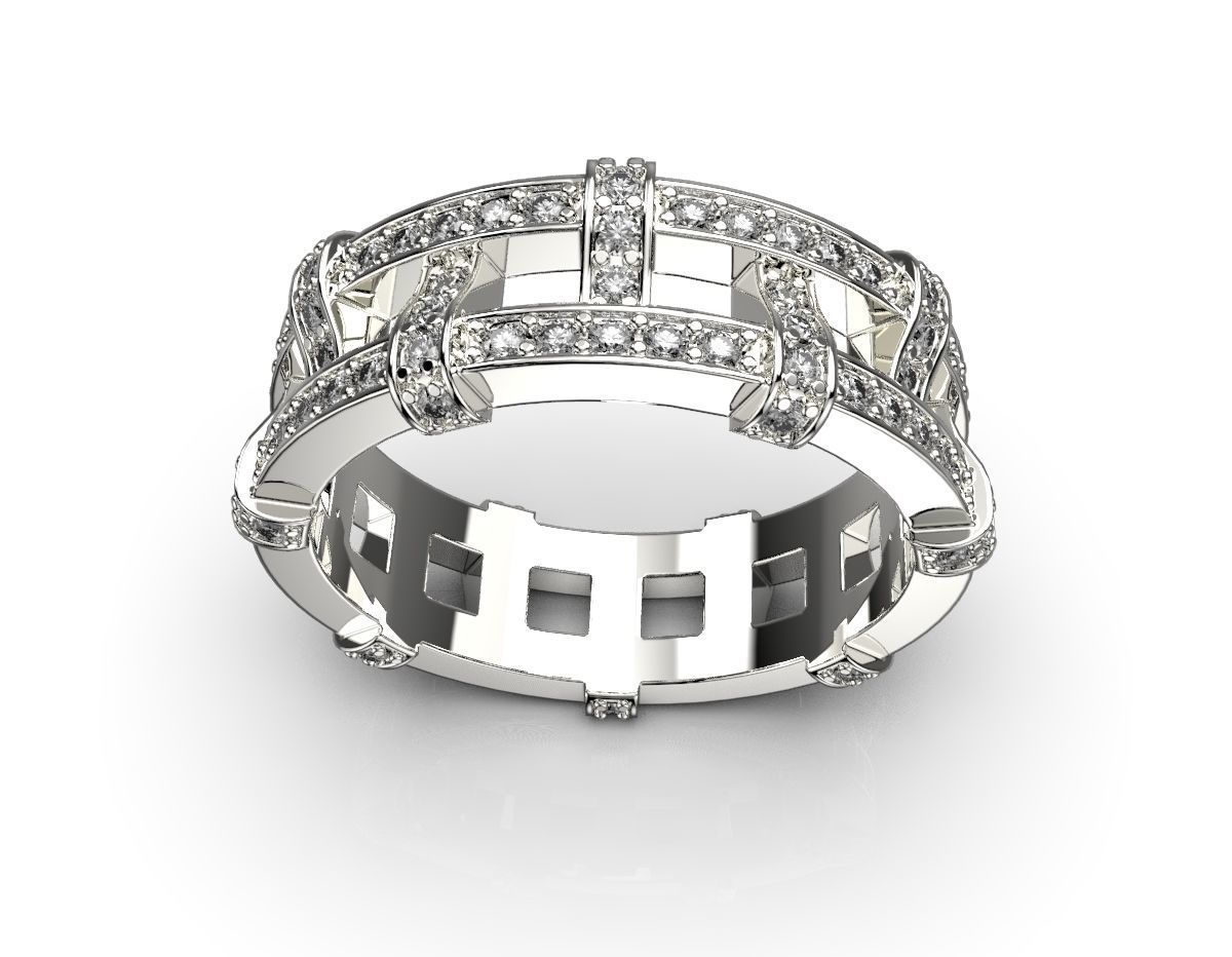 ring print model 0202 3D print model_2