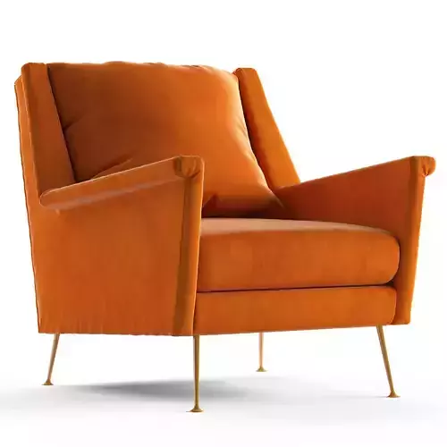 Carlo Mid Century Armchair