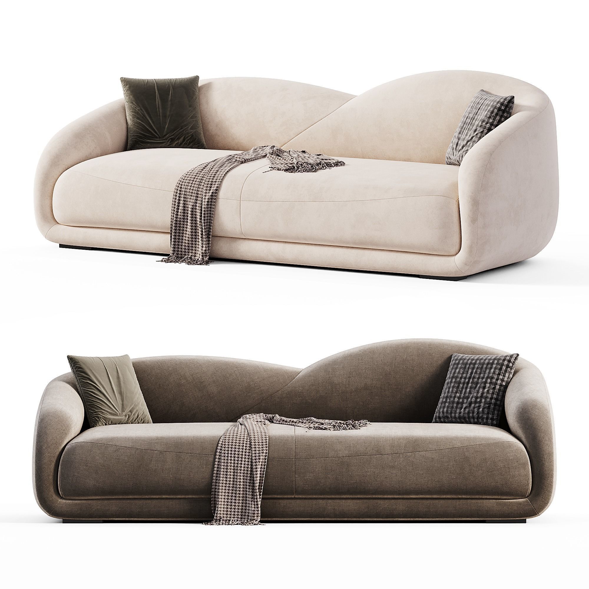 ARSAL sofa by Artipieces Low-poly 3D model_1