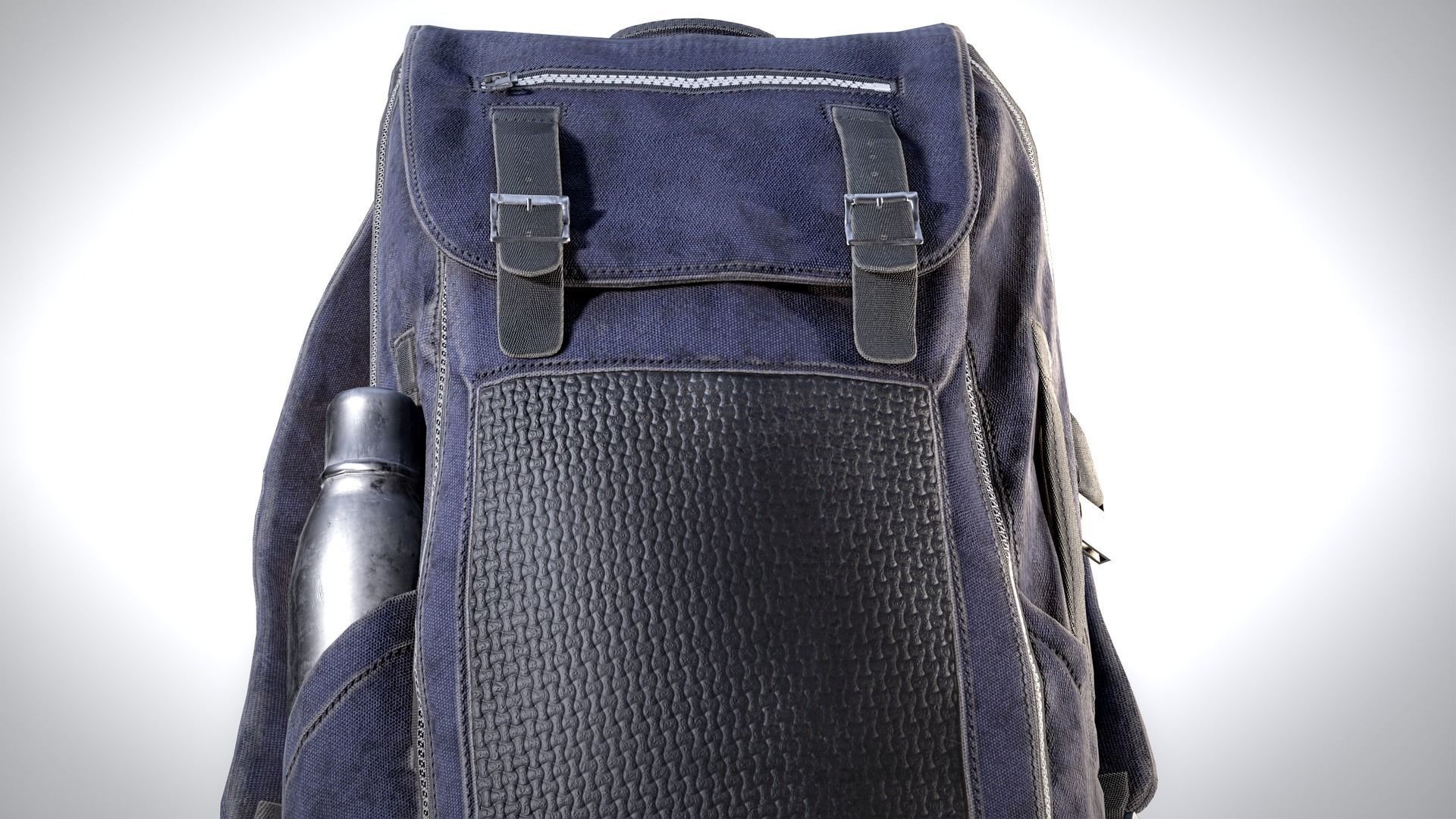 Backpack Game-Ready Low-poly 3D model_20