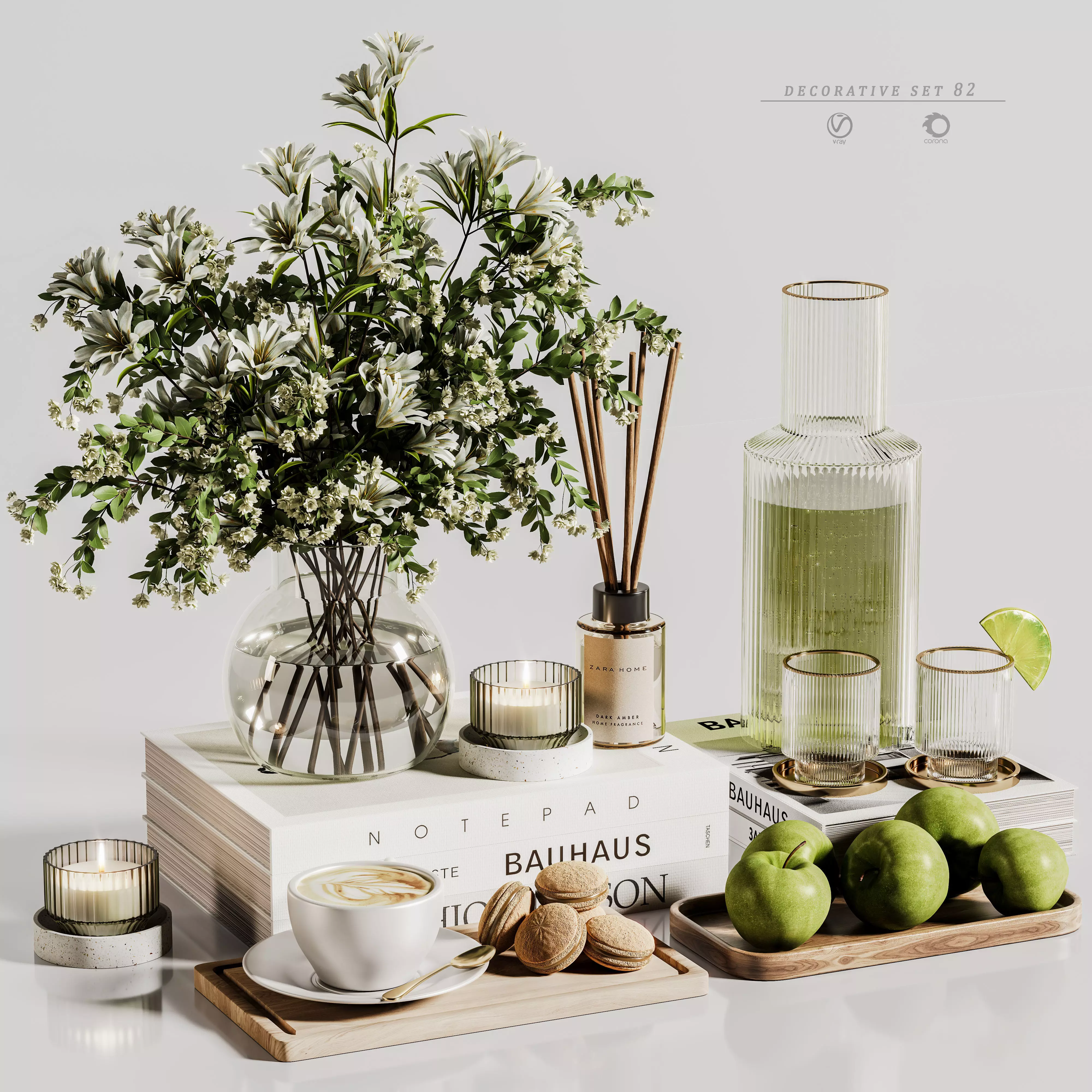 decorative set 82 3D model_0