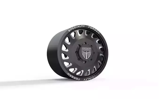 FRONT SPECIALITY FORGED D001 WHEEL 3D MODEL