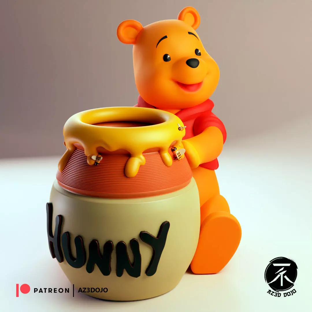 Winnie-the-Pooh for 3D Printing 3D print model_0