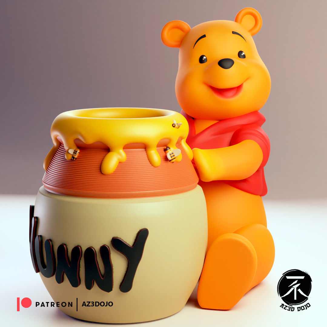 Winnie-the-Pooh for 3D Printing 3D print model_5