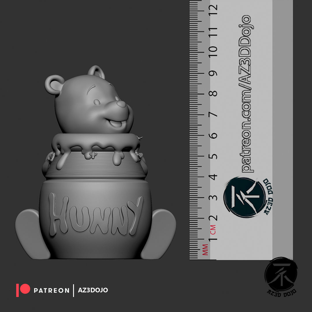 Winnie-the-Pooh for 3D Printing 3D print model_4