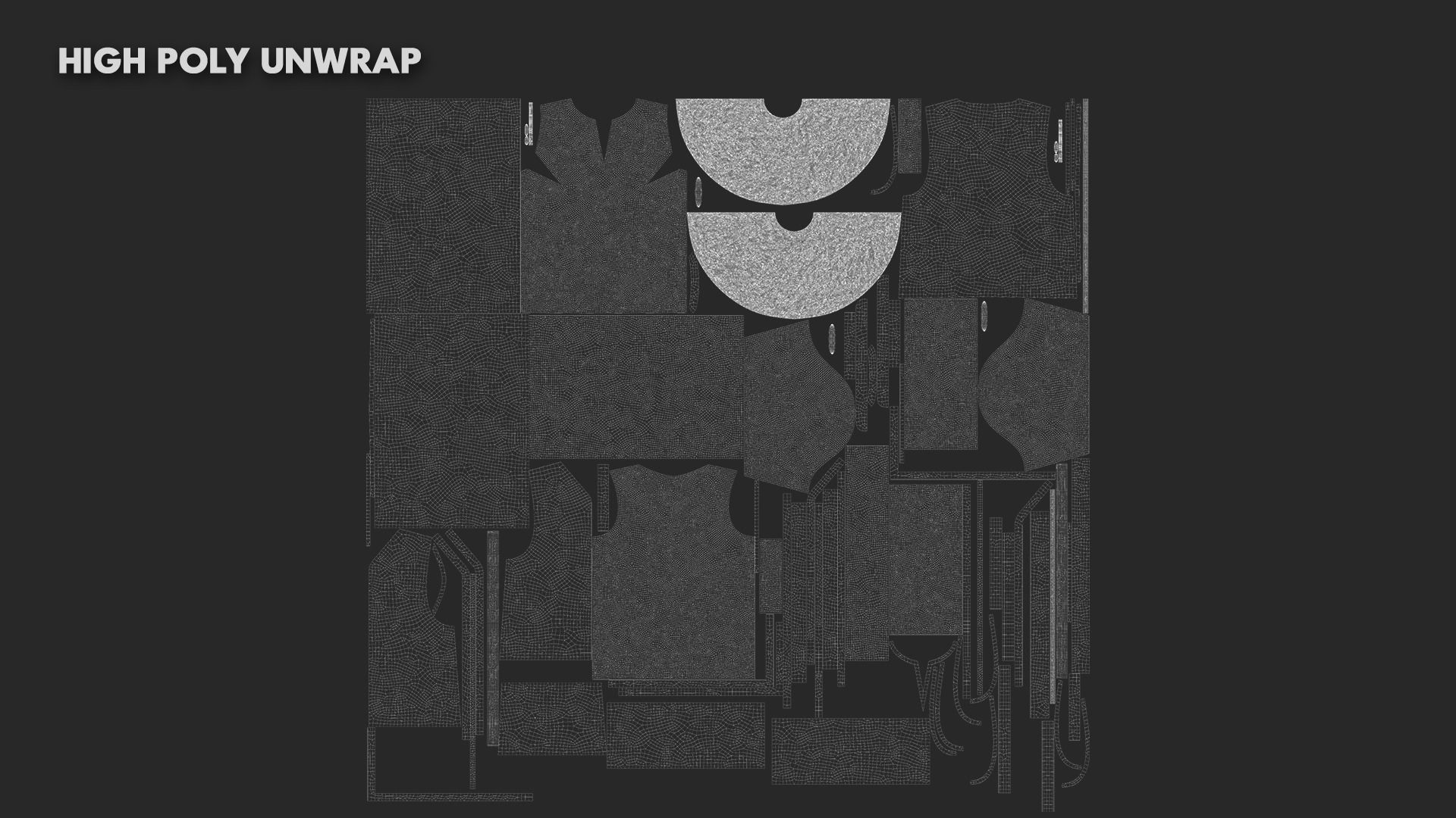 Low Poly Peasant Women Outfit with Free Tutorial Low-poly 3D model_9