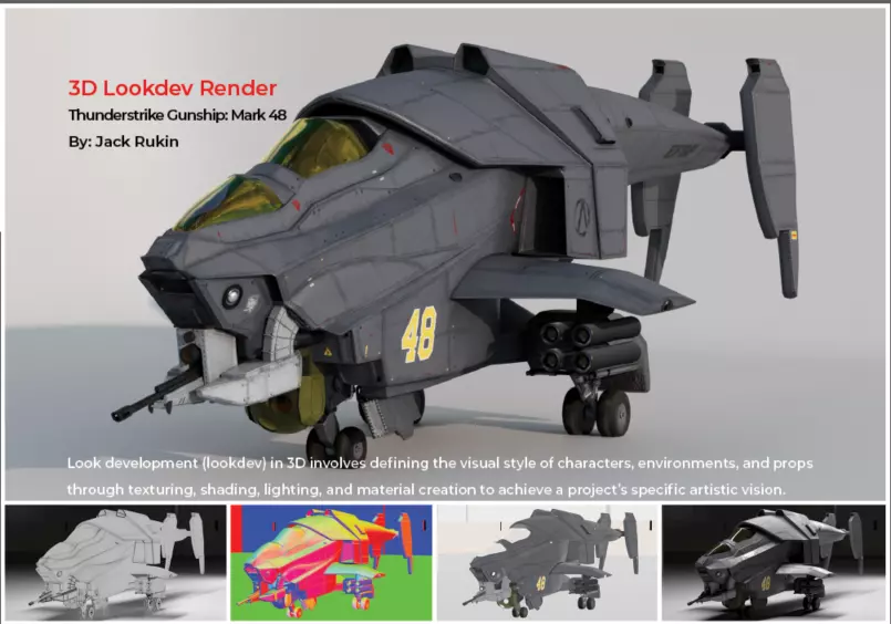 ThunderStrike Model Free 3D model