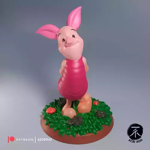 Piglet for 3D Printing 3D print model