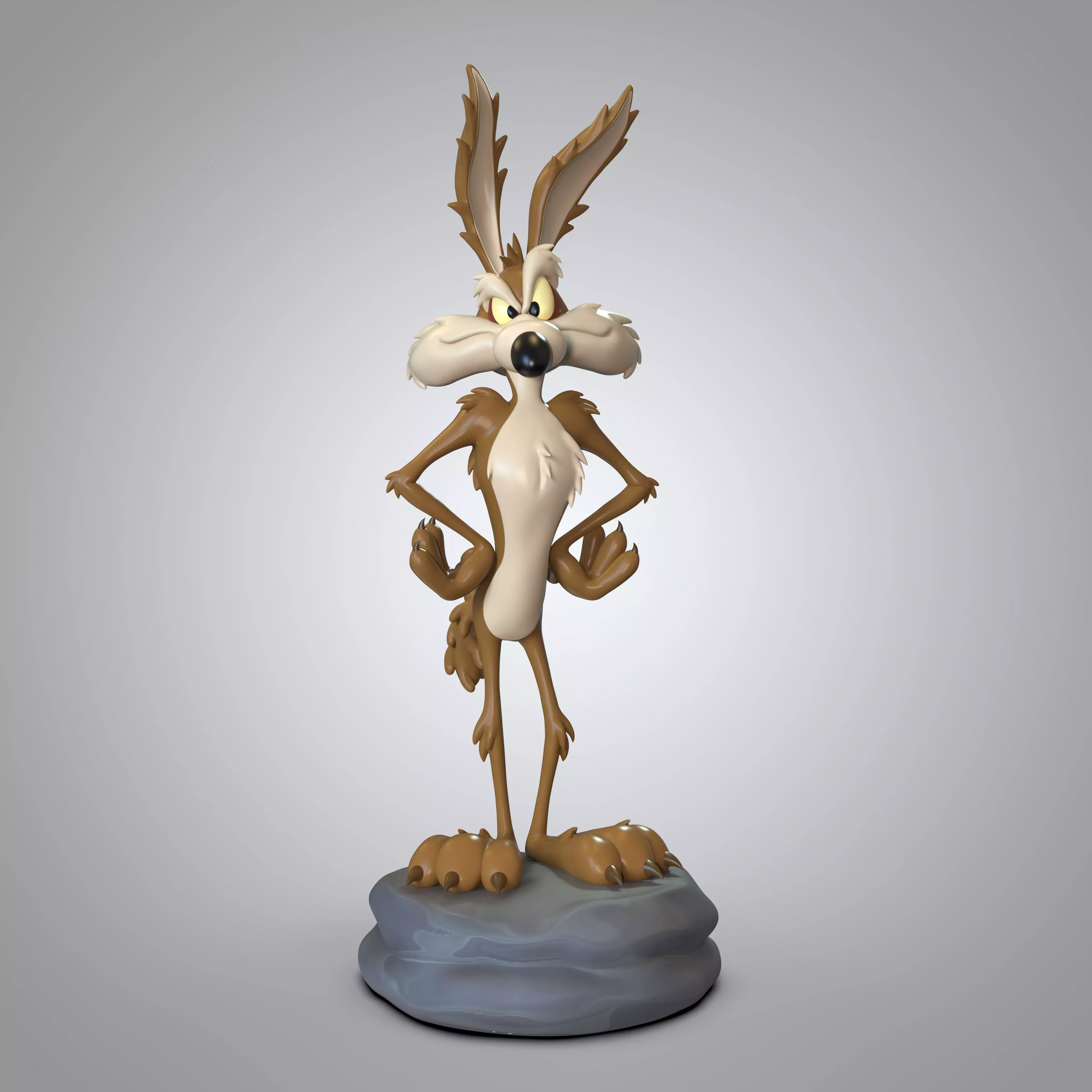 COYOTE x 3 modelos 3D print model_1