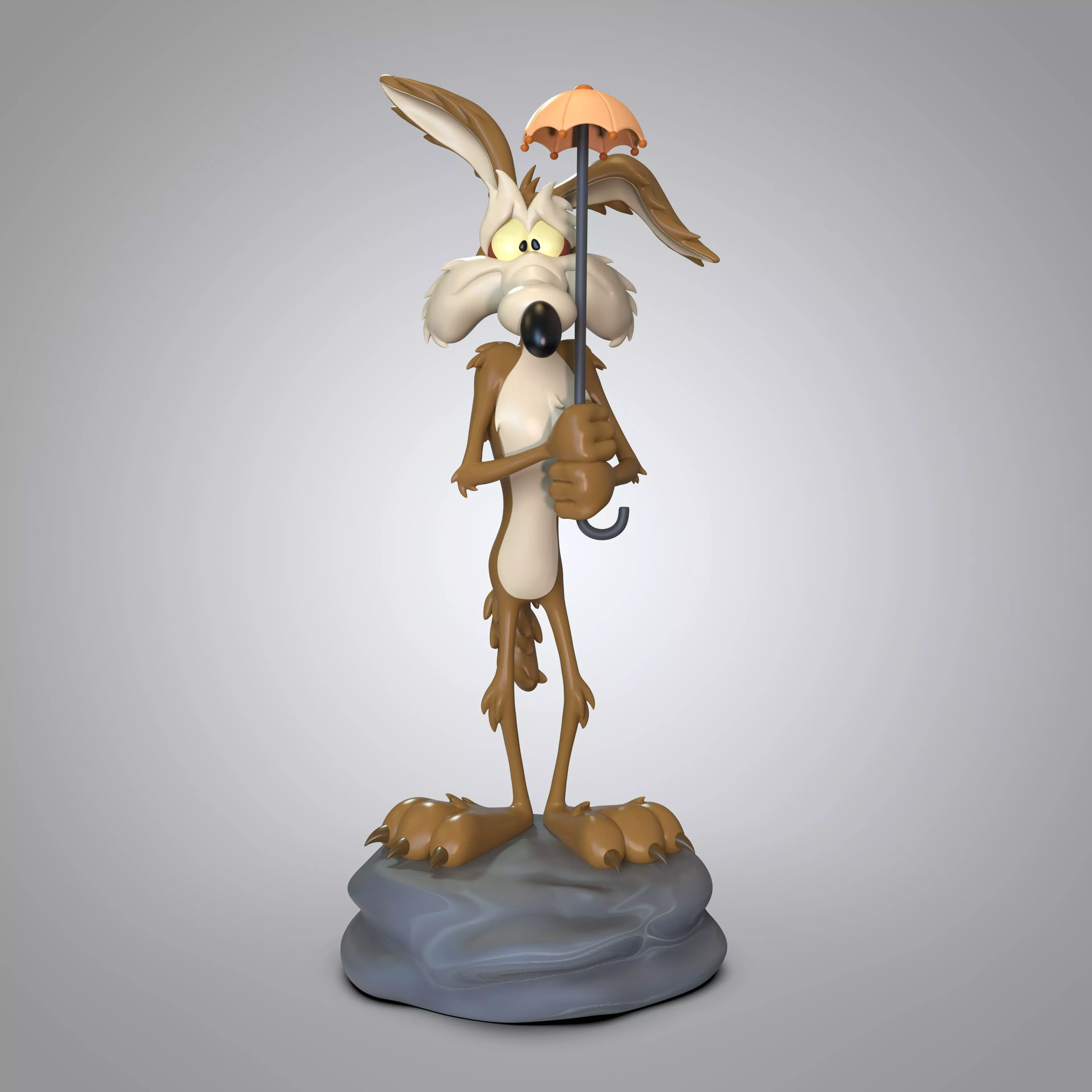 COYOTE x 3 modelos 3D print model_4