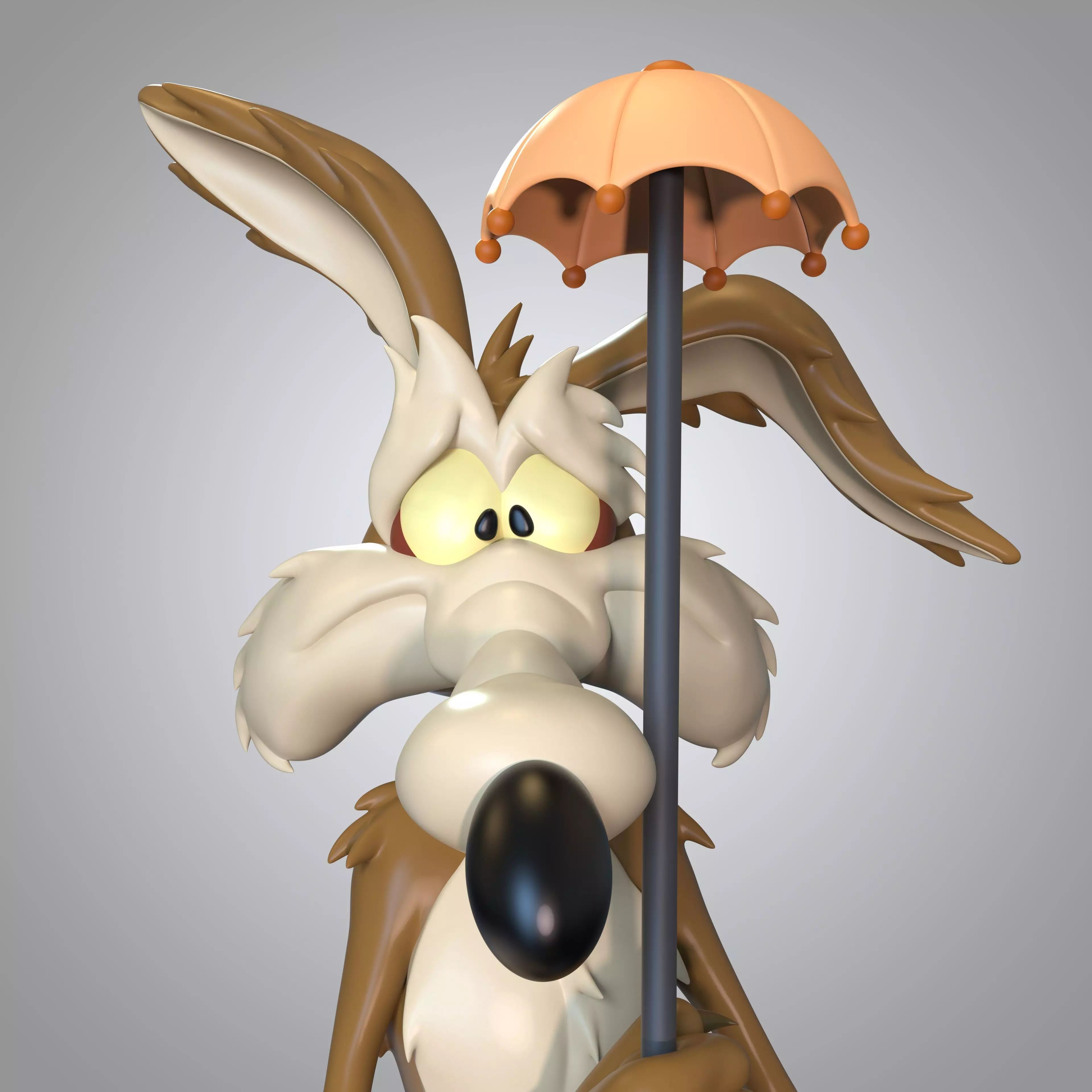 COYOTE x 3 modelos 3D print model_7