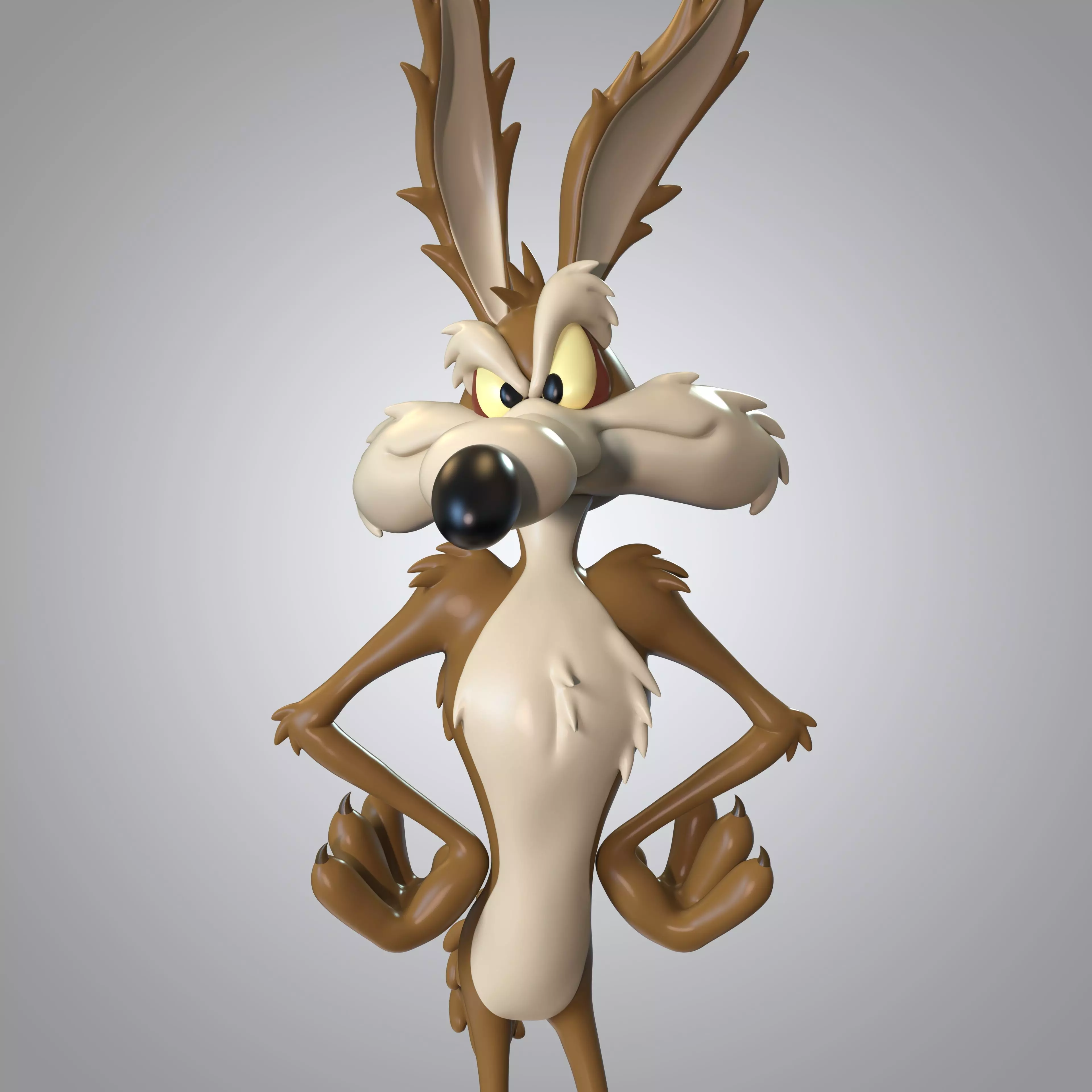 COYOTE x 3 modelos 3D print model_2