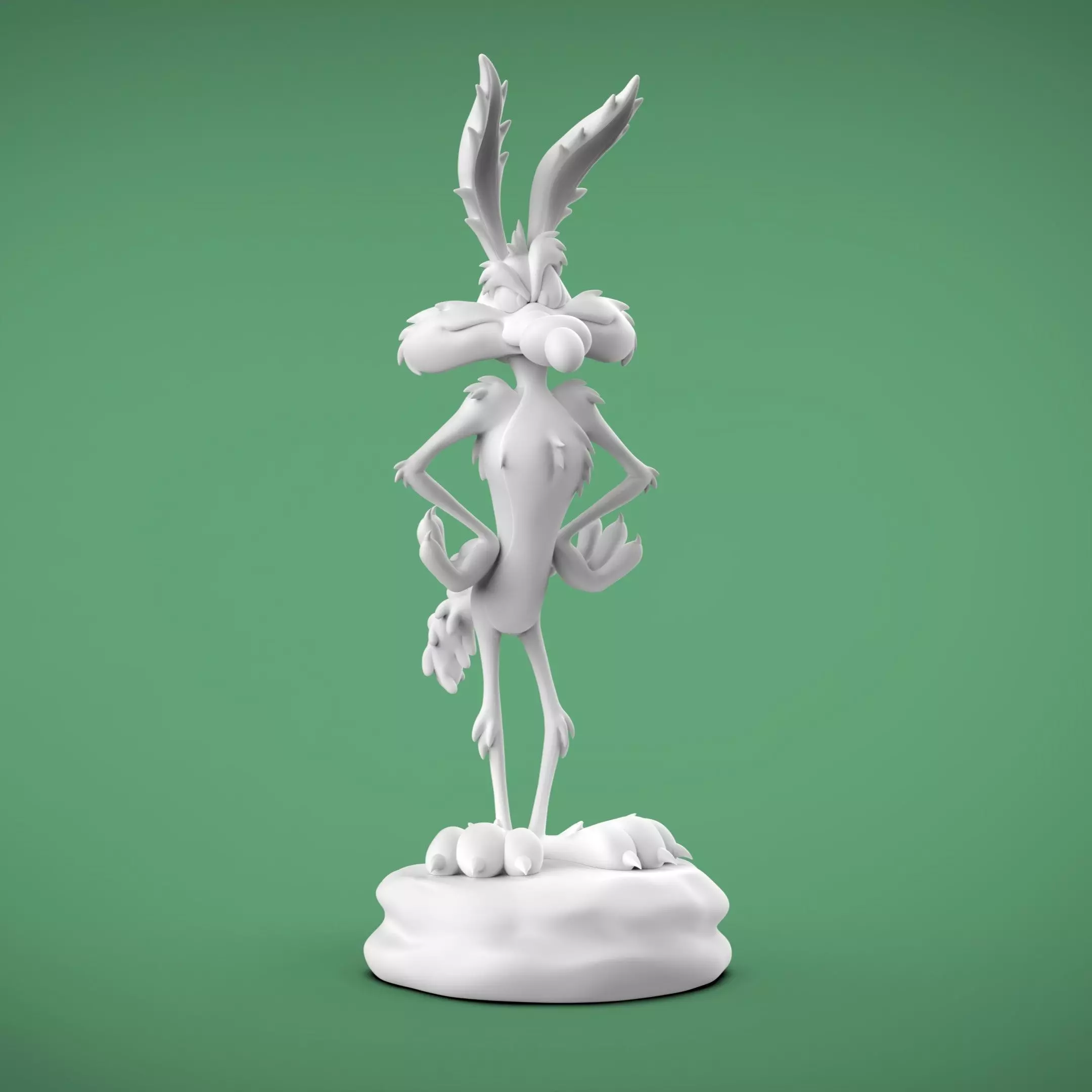 COYOTE x 3 modelos 3D print model_17