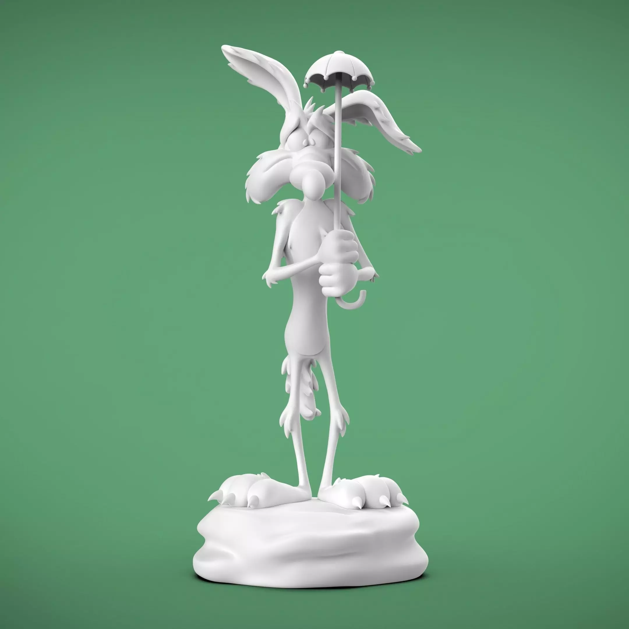 COYOTE x 3 modelos 3D print model_14