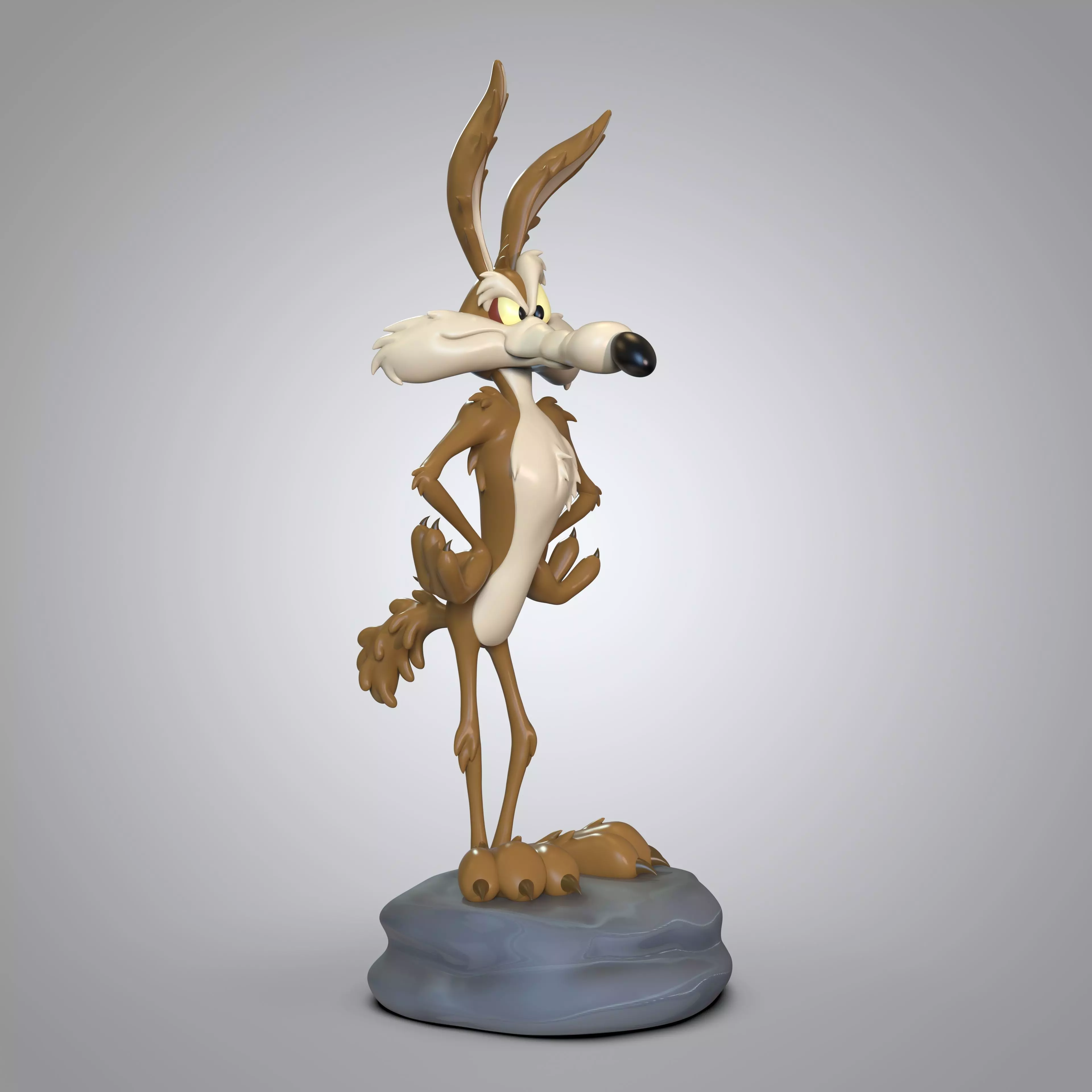 COYOTE x 3 modelos 3D print model_3