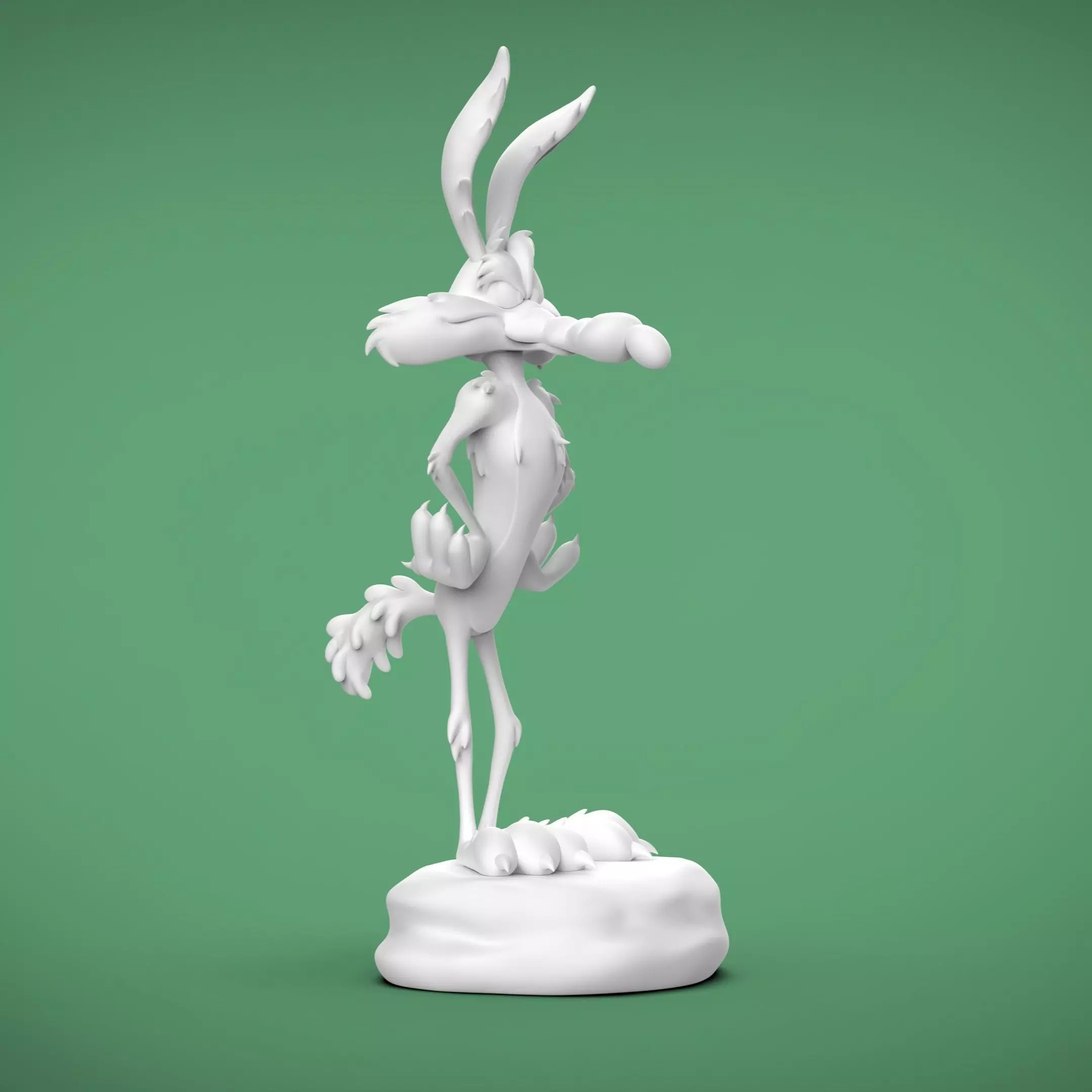 COYOTE x 3 modelos 3D print model_11