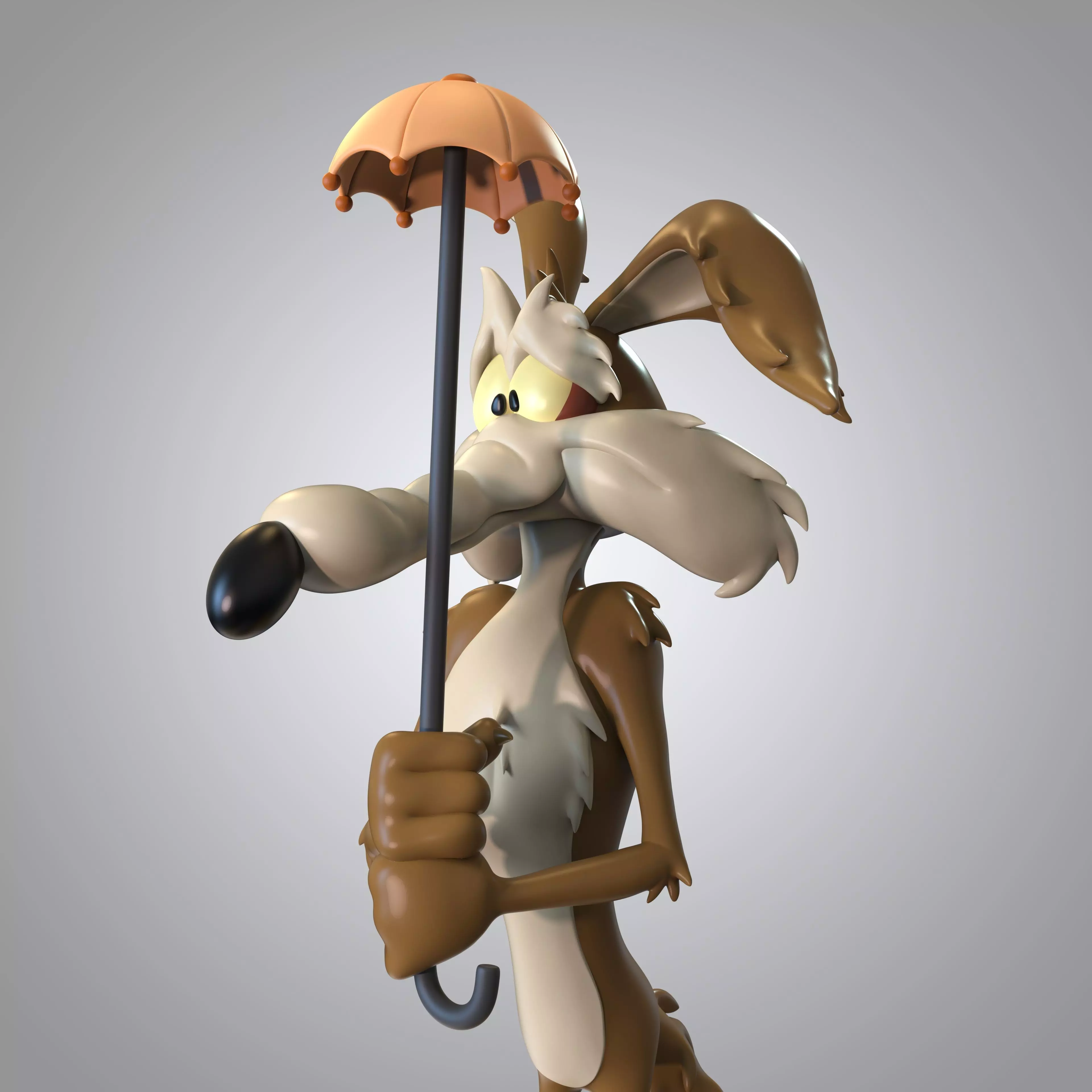 COYOTE x 3 modelos 3D print model_9