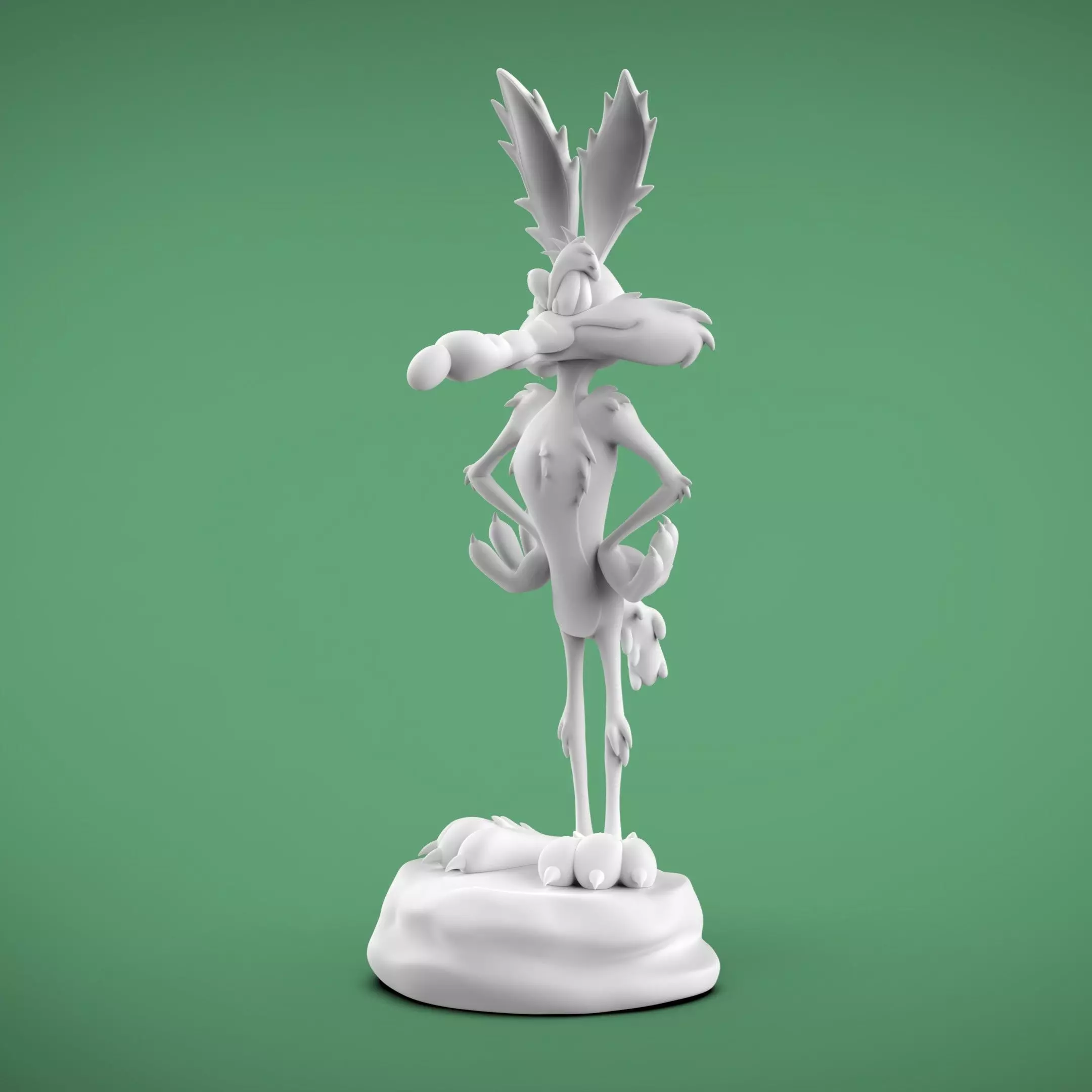 COYOTE x 3 modelos 3D print model_12