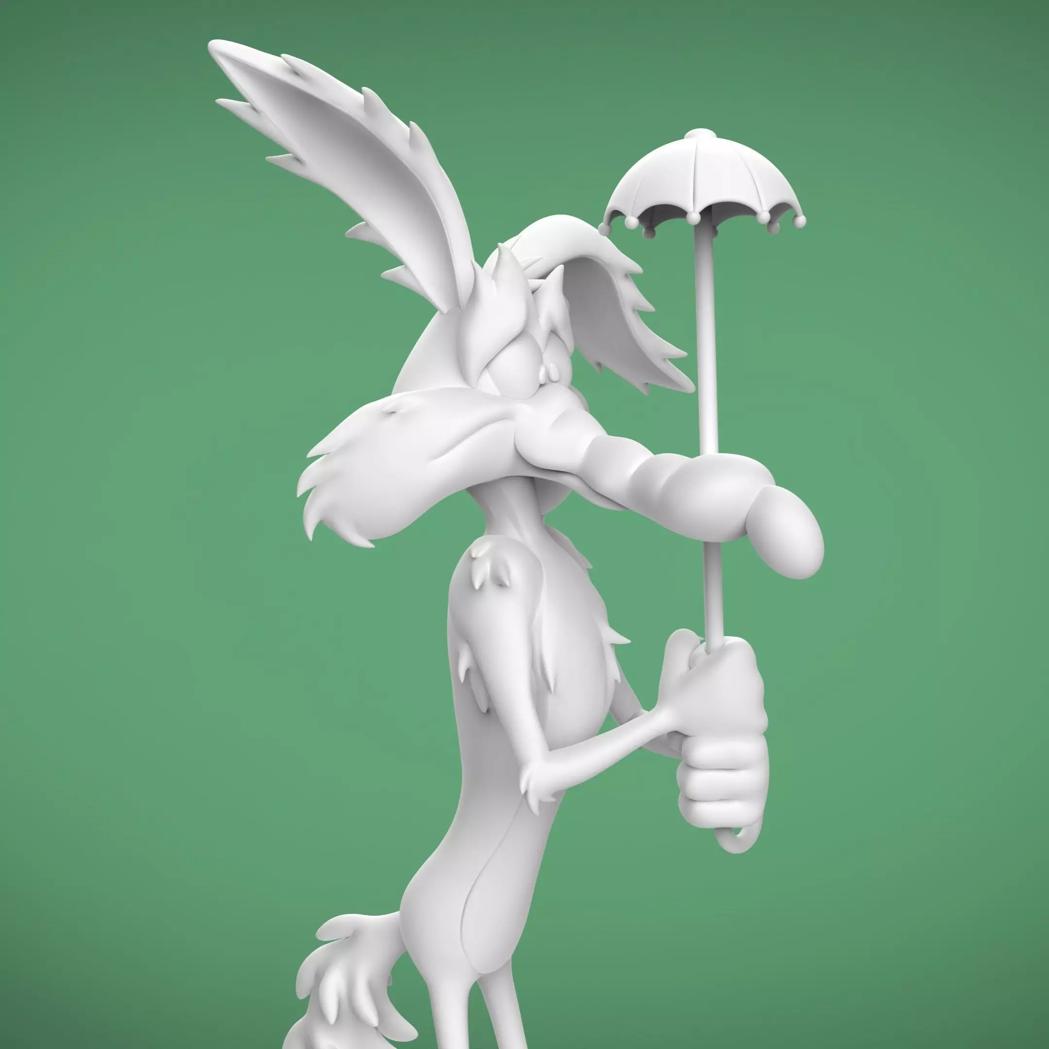 COYOTE x 3 modelos 3D print model_13