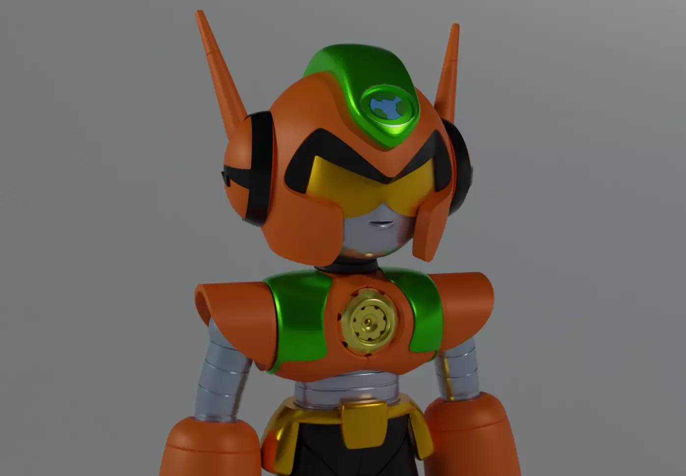 Kid Cosmech 3D print model_0