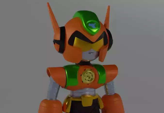 Kid Cosmech 3D print model Kid Cosmech 3D print model