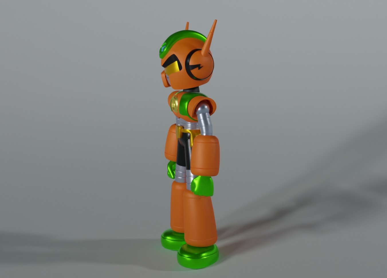 Kid Cosmech 3D print model_3